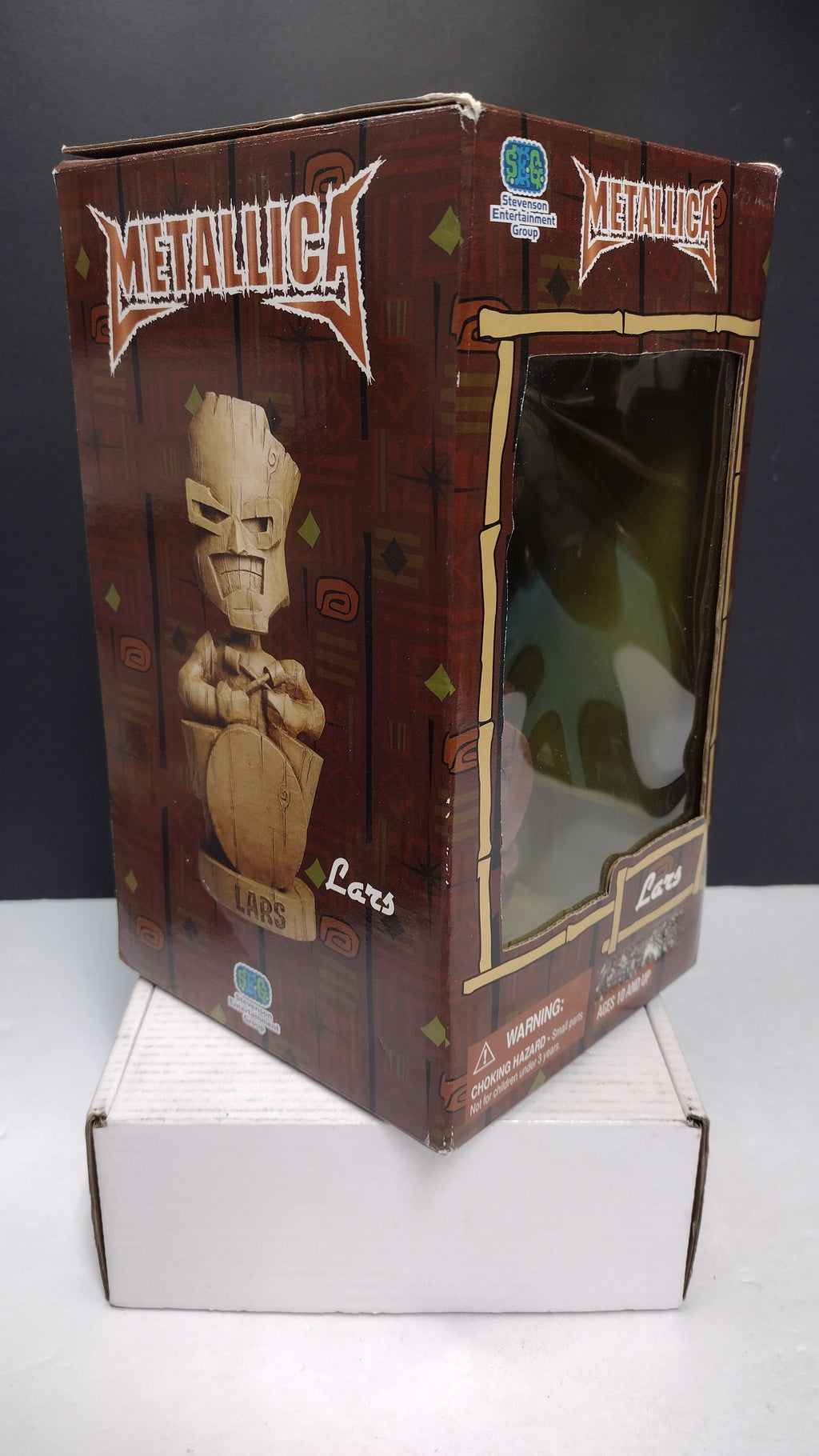Stevenson Entertainment SEG Metallica Tiki Totem Pole Lars Ulrich Statue