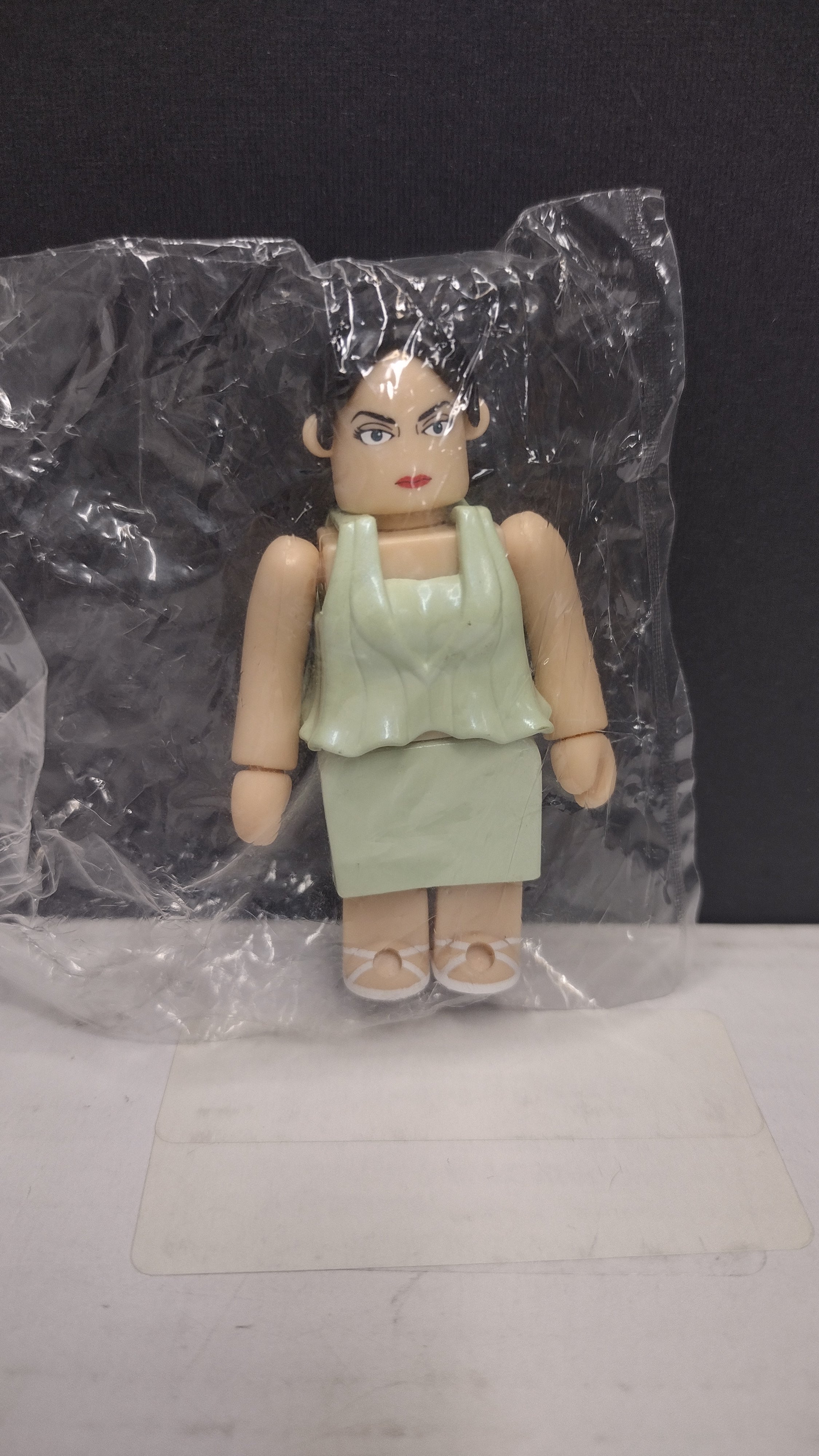 Authentic Medicom Toy: The Matrix Reloaded Kubrick – Persephone 100% Micro Figure • Loose But Factory Sealed In Inner Baggie (2003)