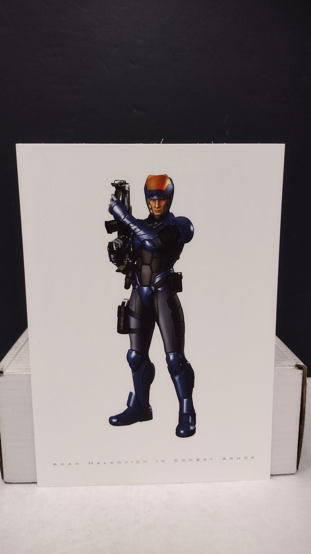 Vintage Metroid Other M Art Folio Art Book with Black Case & 16 Cards Nintendo