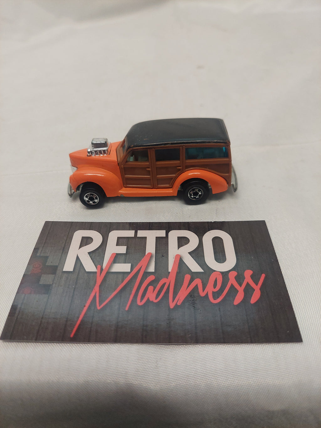Vintage 1979 Hot Wheels Orange Ford Woodie