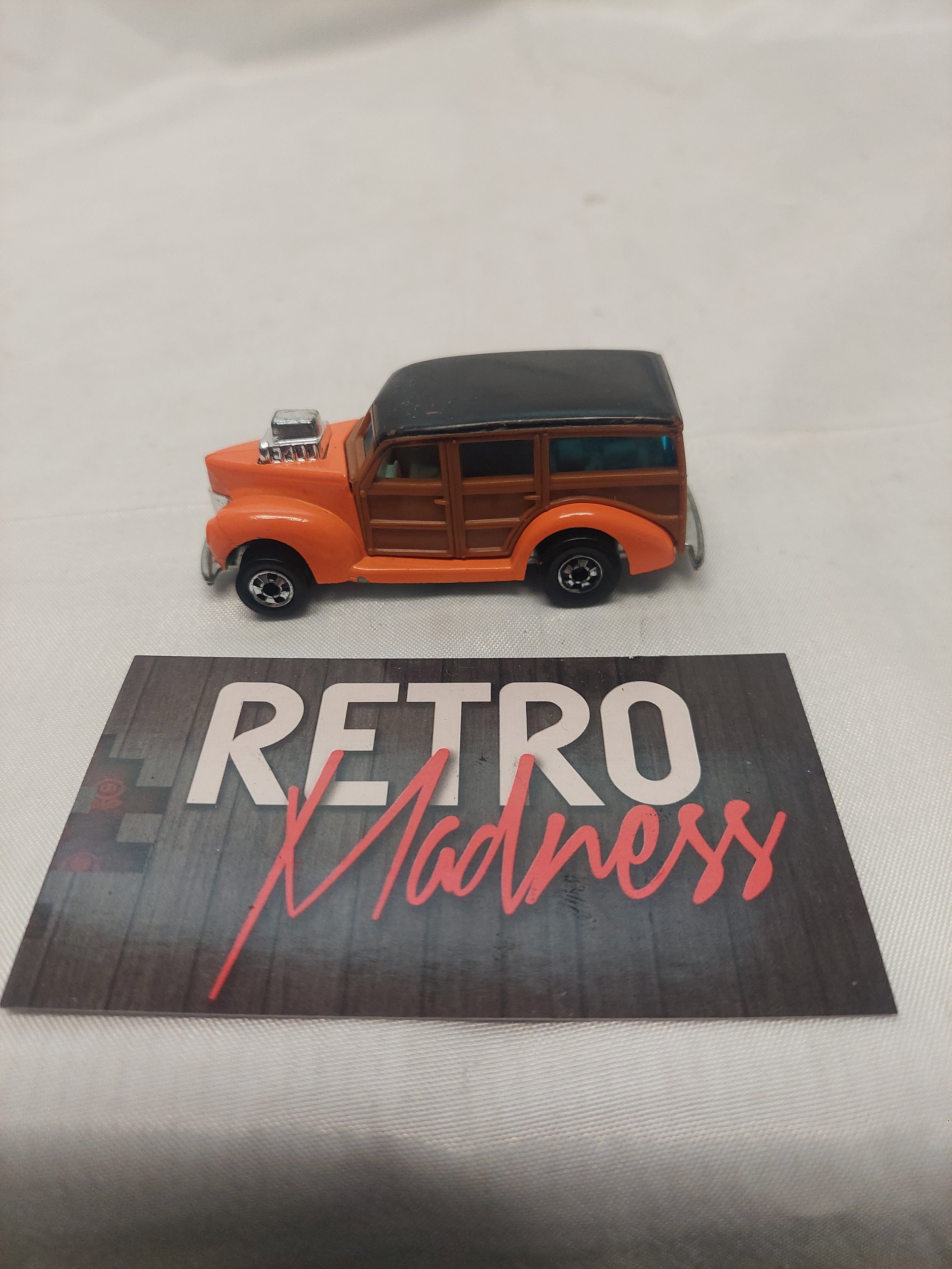 Vintage 1979 Hot Wheels Orange Ford Woodie