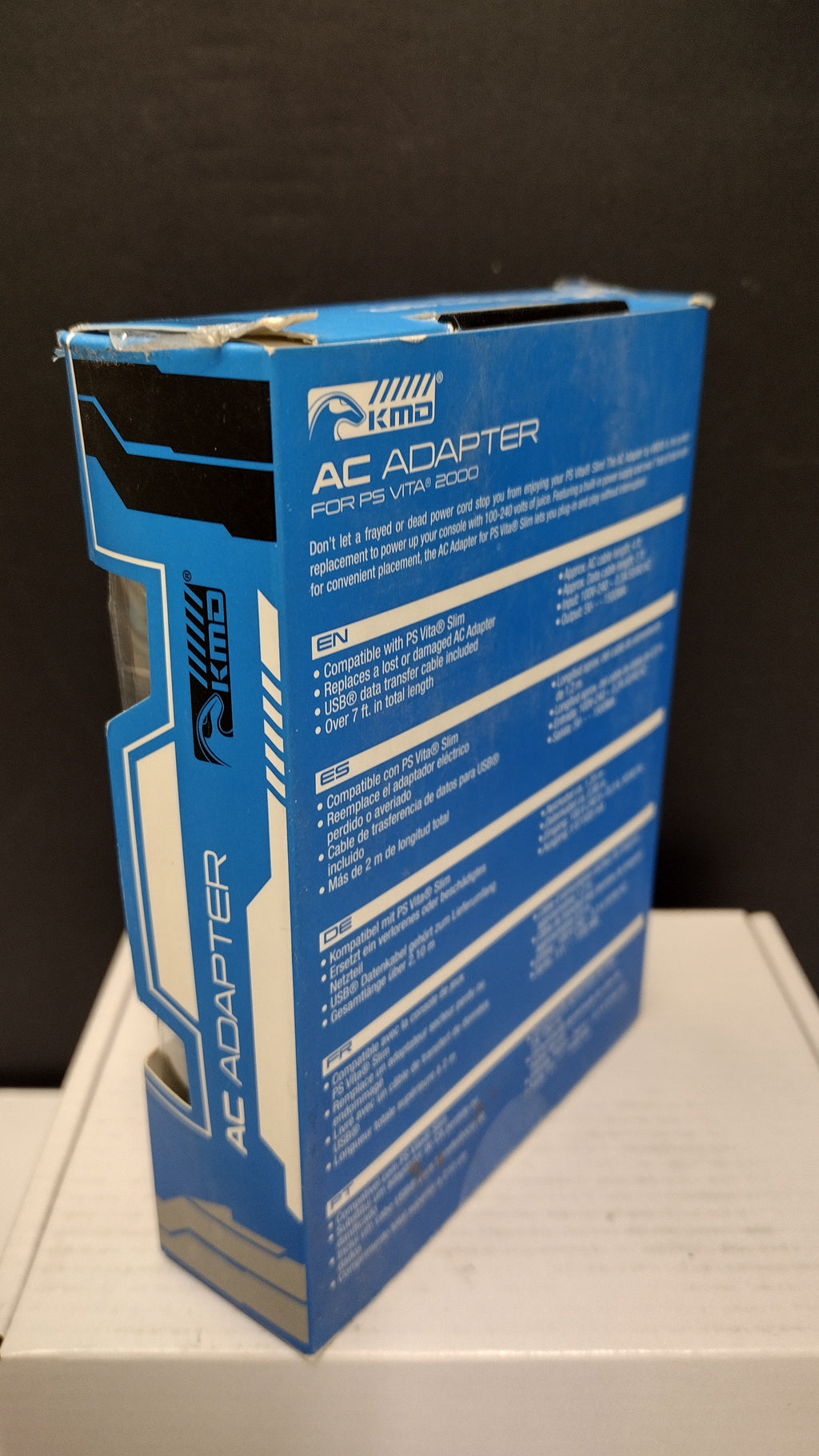 KMD AC Adapter for PlayStation Vita 2000 – 7ft Power Cable (Brand New)