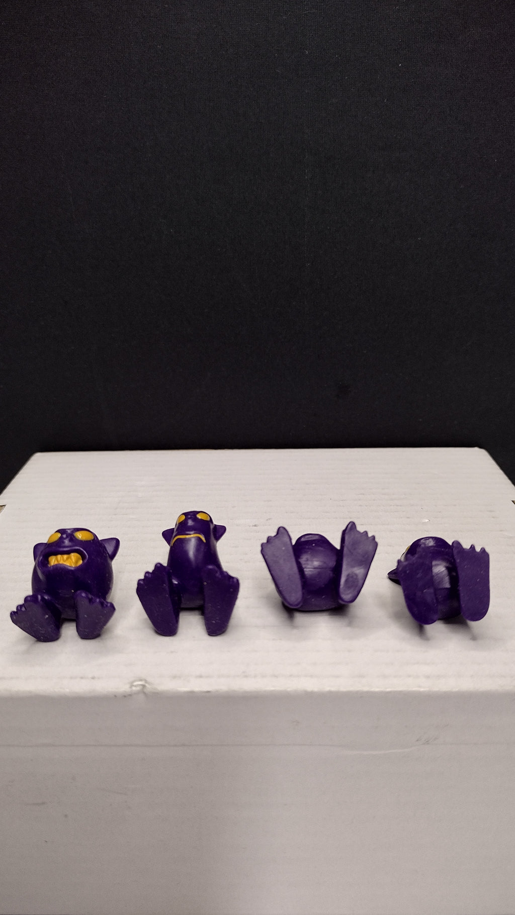 Toyfinity Mordles: Solid Purple Edition – Lot A of 4 Figures (Loose)