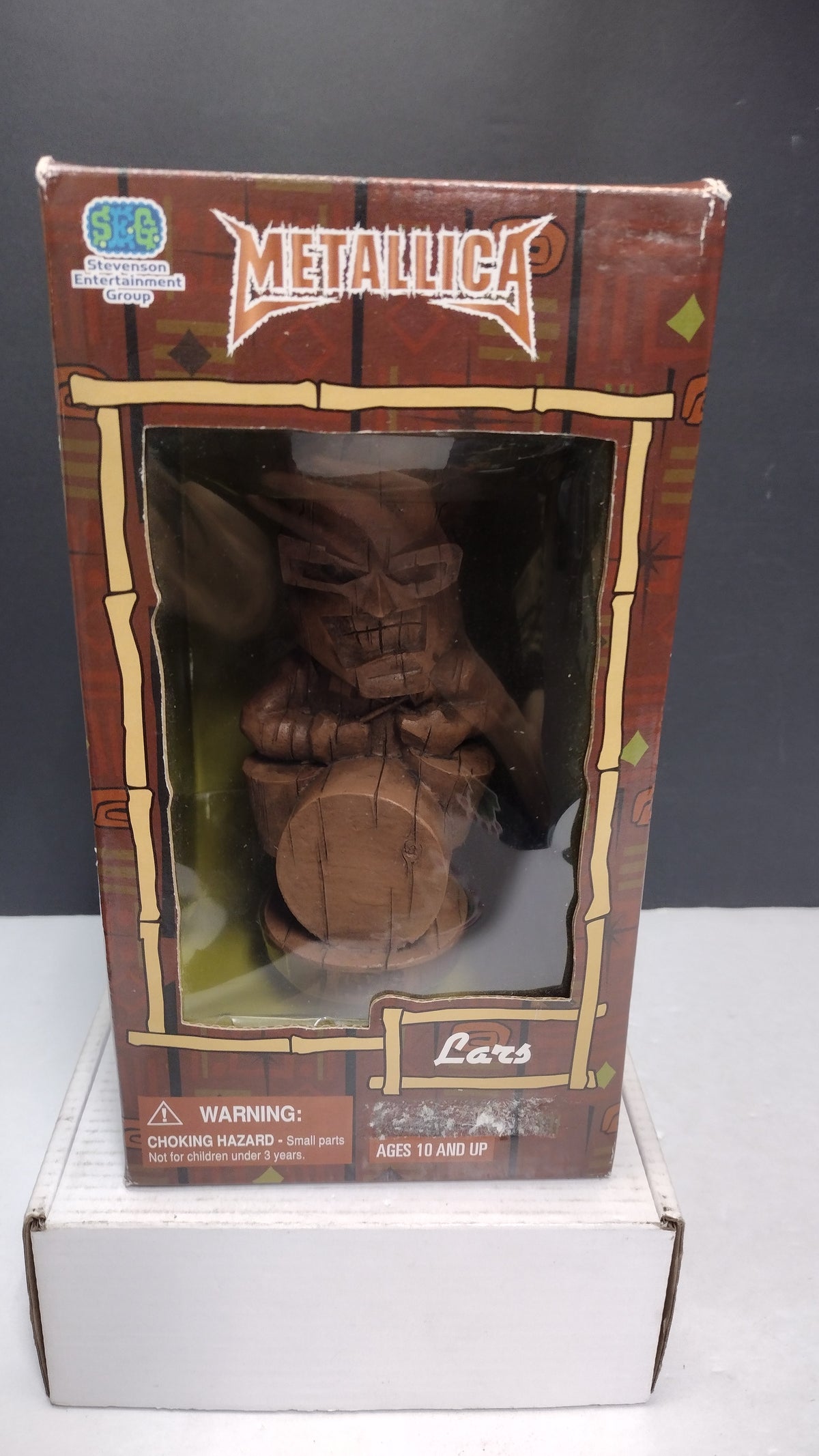 Stevenson Entertainment SEG Metallica Tiki Totem Pole Lars Ulrich Statue