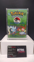 Vintage 1999 Pokémon TCG Base Set "Overgrowth" Theme Deck Box & Rulebook Manual (Wizards of the Coast - Box & Manual Only / No Cards - Includes Acrylic Protector)