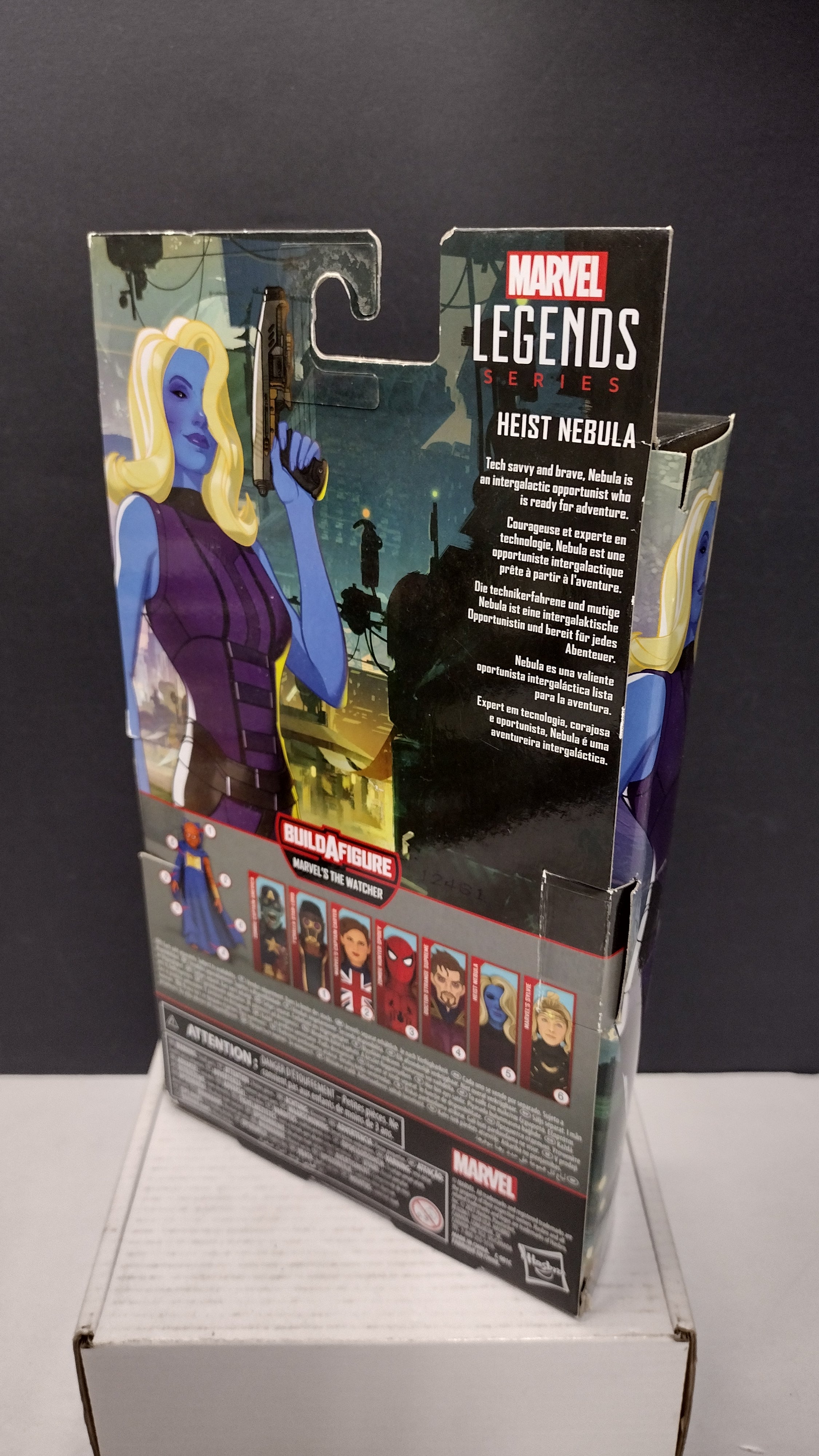 Hasbro Marvel Legends What If...? Heist Nebula Action Figure (6-Inch Scale - In Box, No BAF)