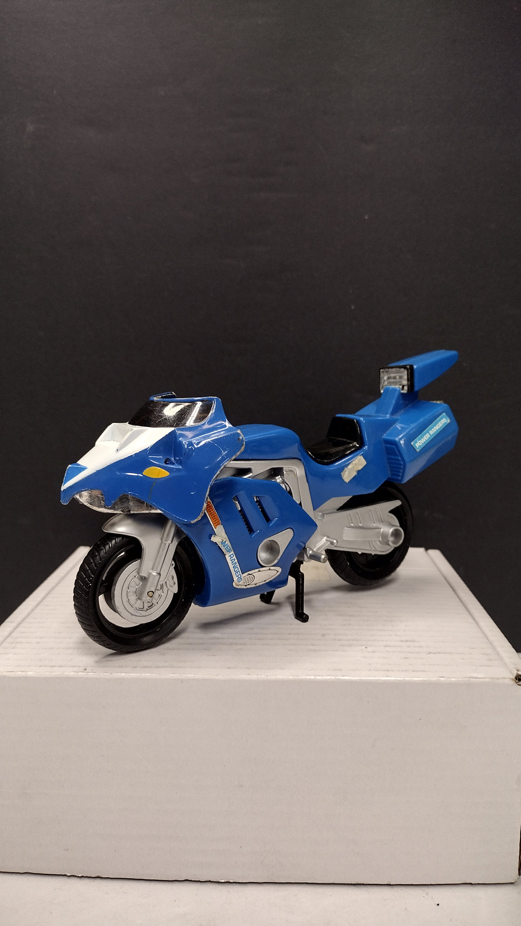 Vintage 1993 Bandai Mighty Morphin Power Rangers Triceratops Battle Bike Vehicle (Loose)