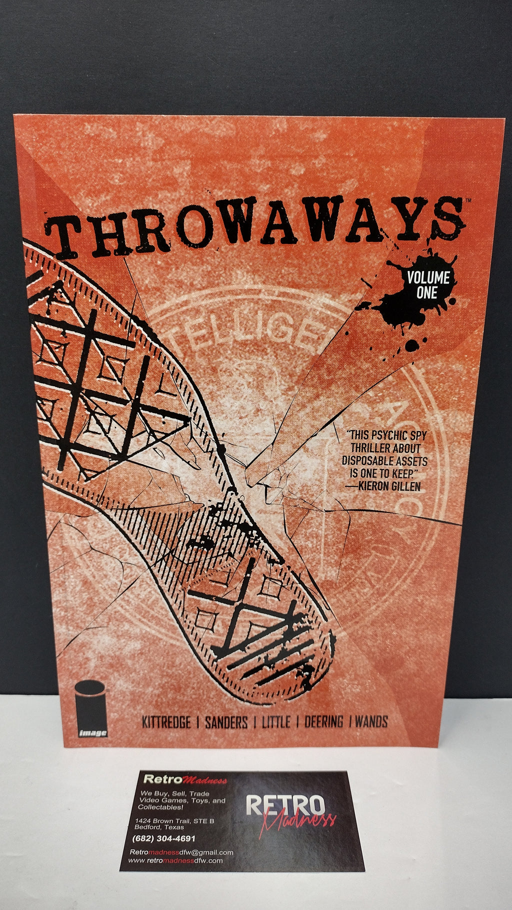 (MATURE) Throwaways Vol. 1: Death Card by Caitlin Kittredge – New Paperback