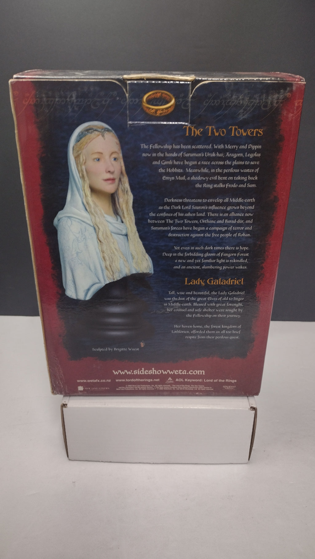 Sideshow Weta Galadriel Mini-Bust #1173/2000 Boxed Unsealed