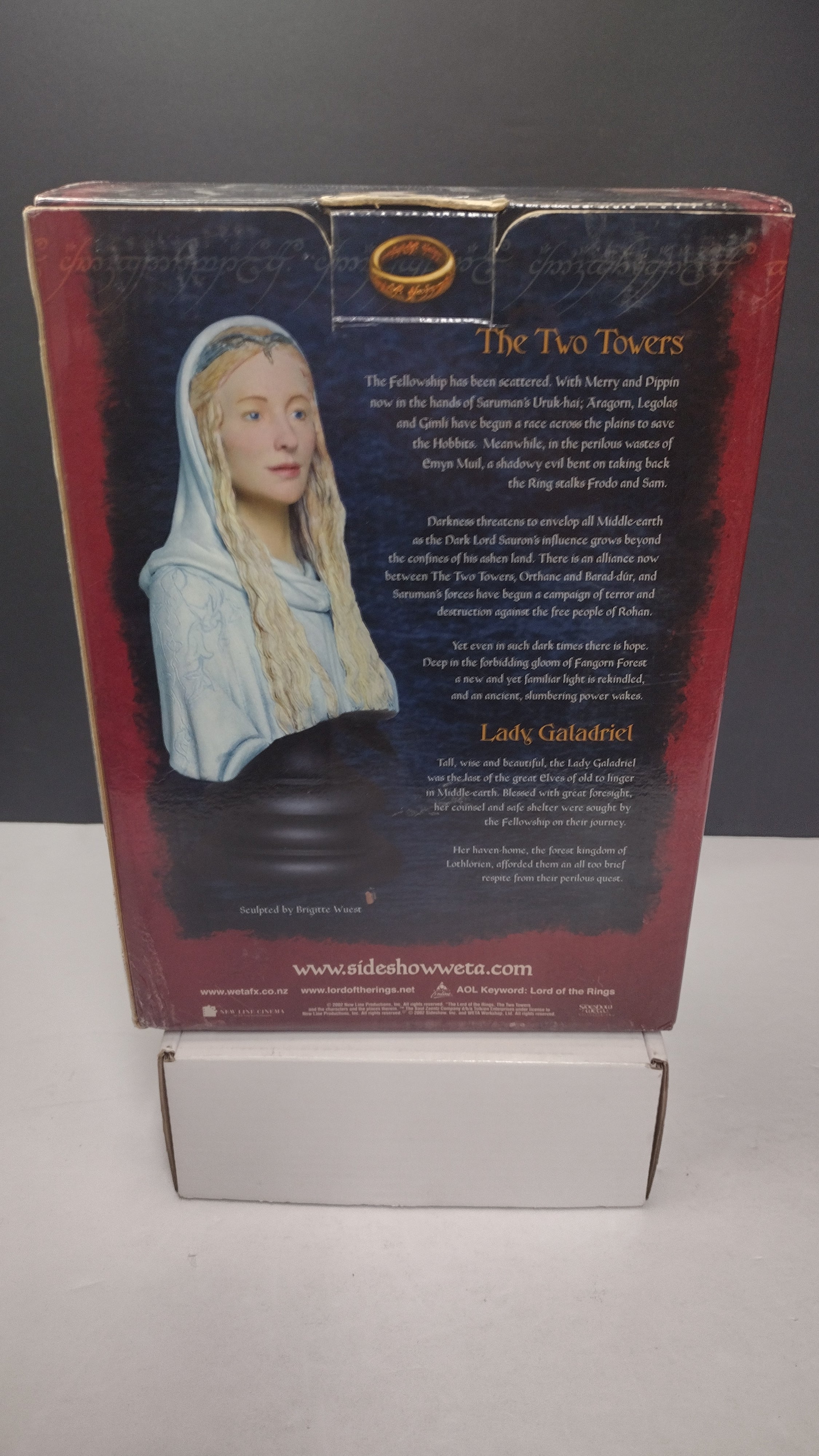 Sideshow Weta Galadriel Mini-Bust #1173/2000 Boxed Unsealed