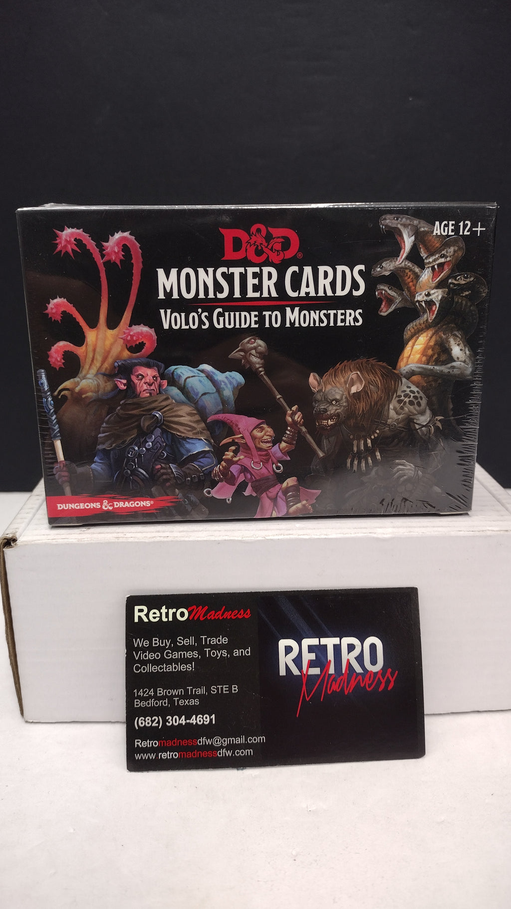D&D Monster Cards- Volo's Guide to Monsters- Sealed