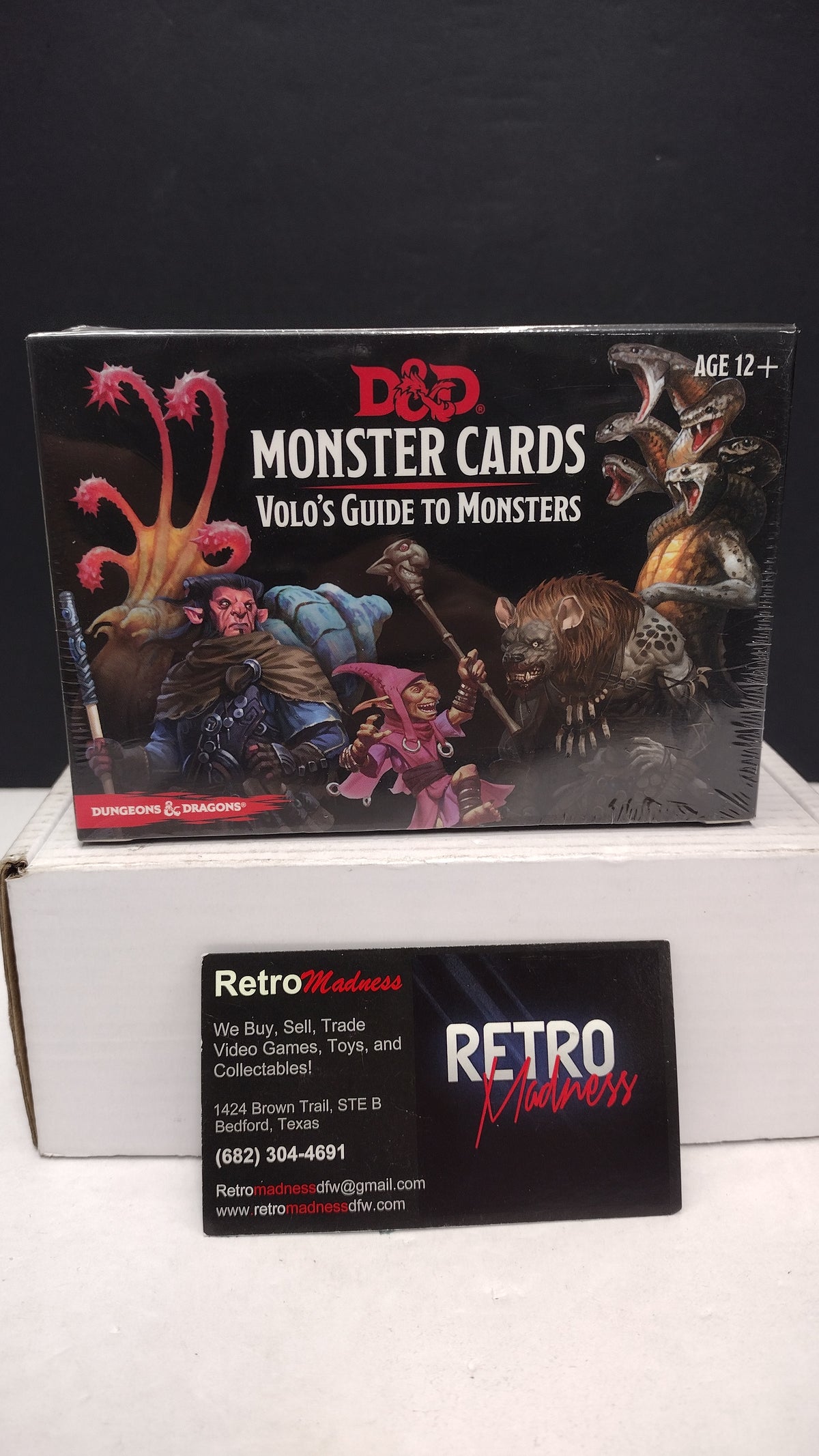 D&D Monster Cards- Volo's Guide to Monsters- Sealed