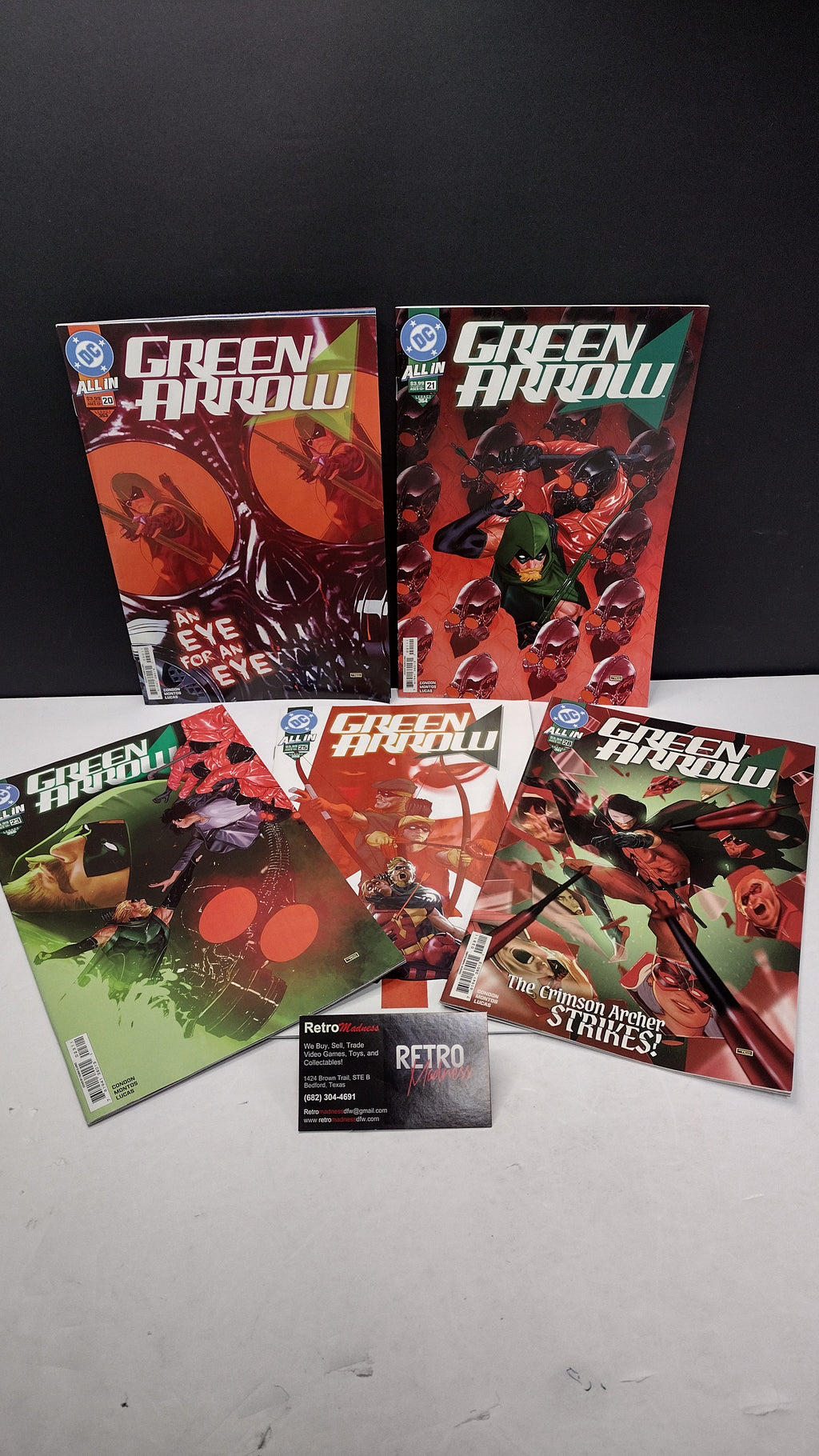 DC Comics Modern Era Lot – 5 Book Set - Lot E2 (Brand New / Unread)