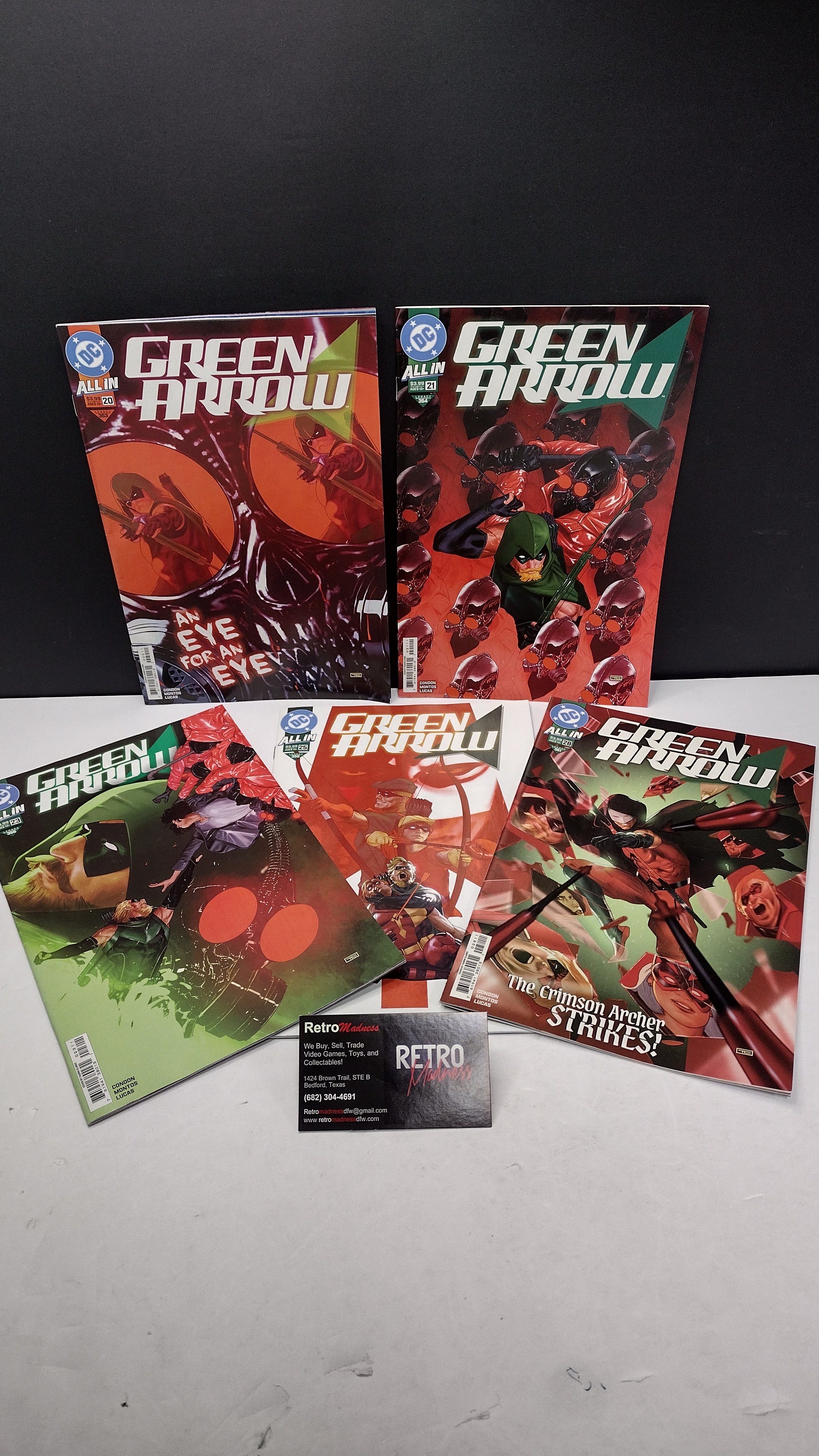 DC Comics Modern Era Lot – 5 Book Set - Lot E2 (Brand New / Unread)