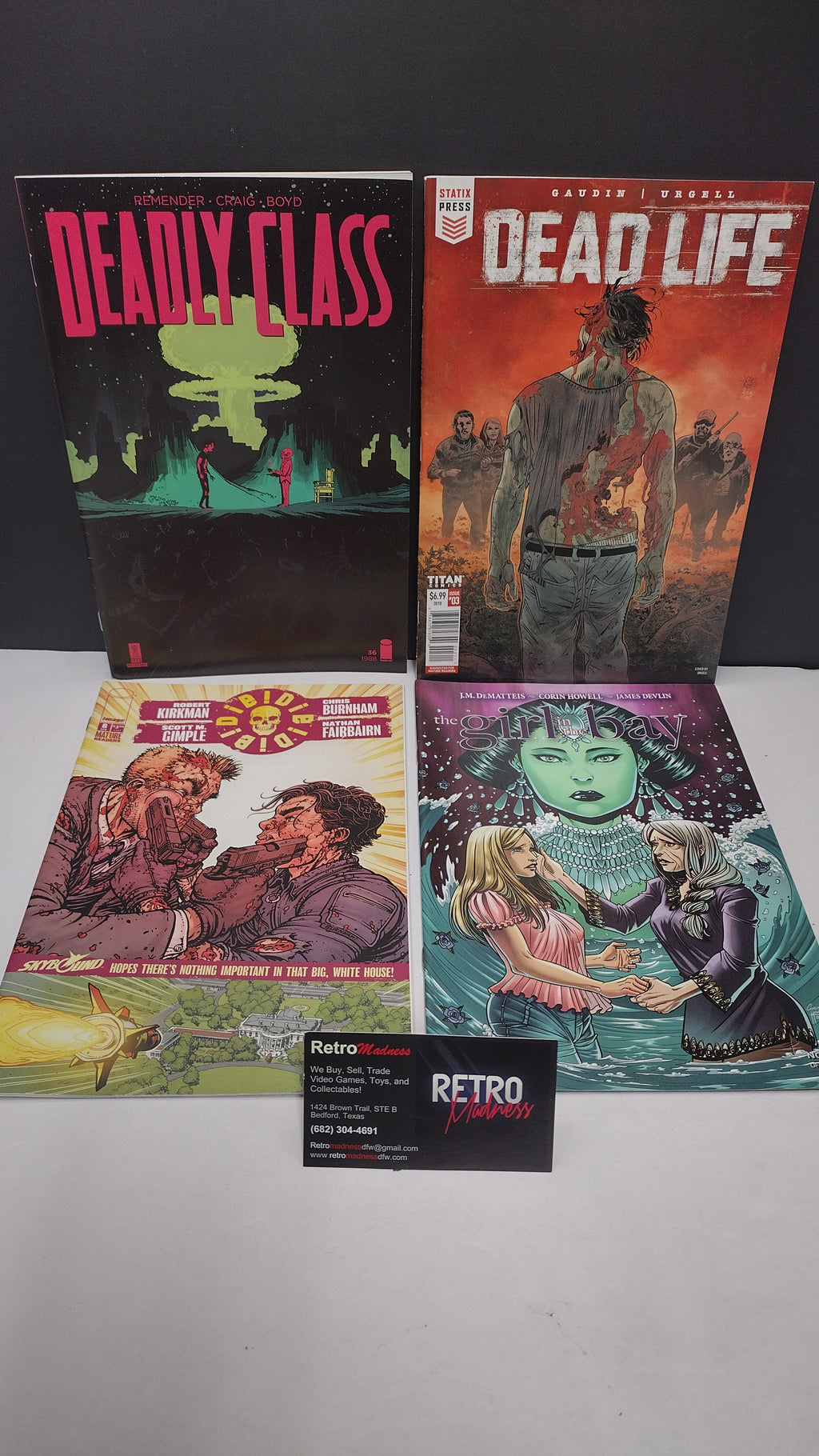 (MATURE) Comics Modern Era Lot – 4 Book Set - Lot F (Brand New / Unread)
