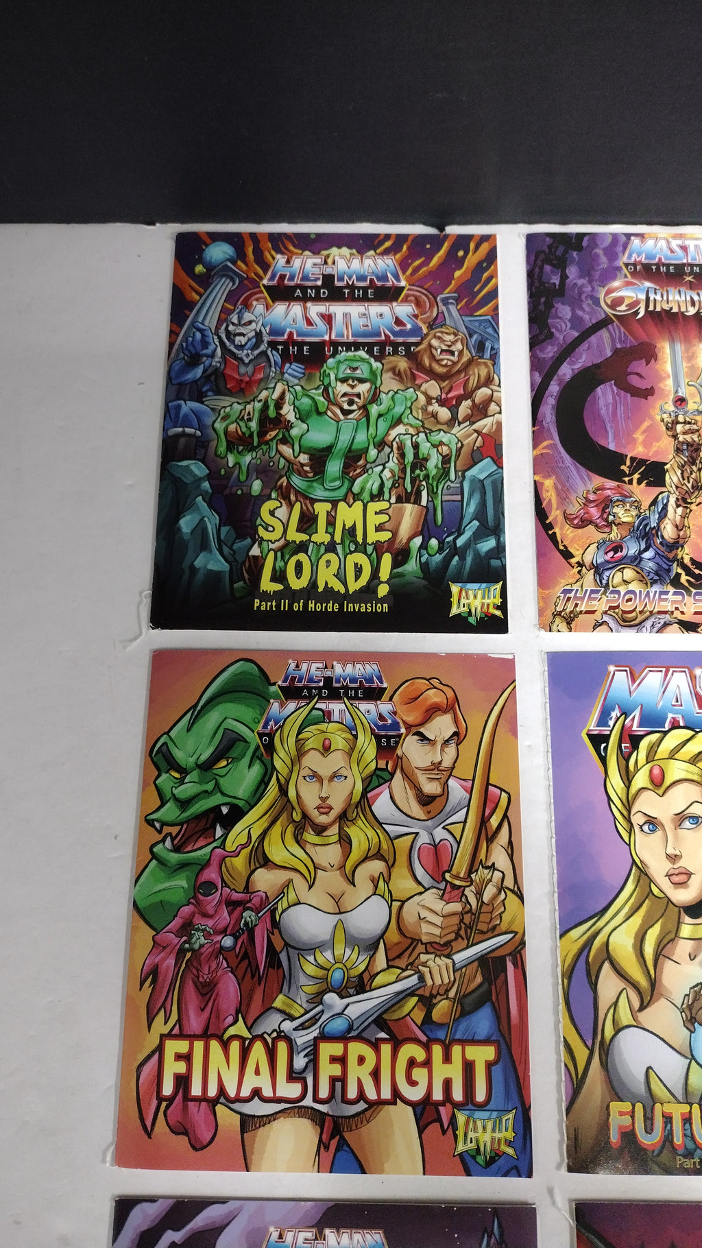 Masters of the Universe Modern Mini Comics Lot 9 TMNT Thundercats Transformers