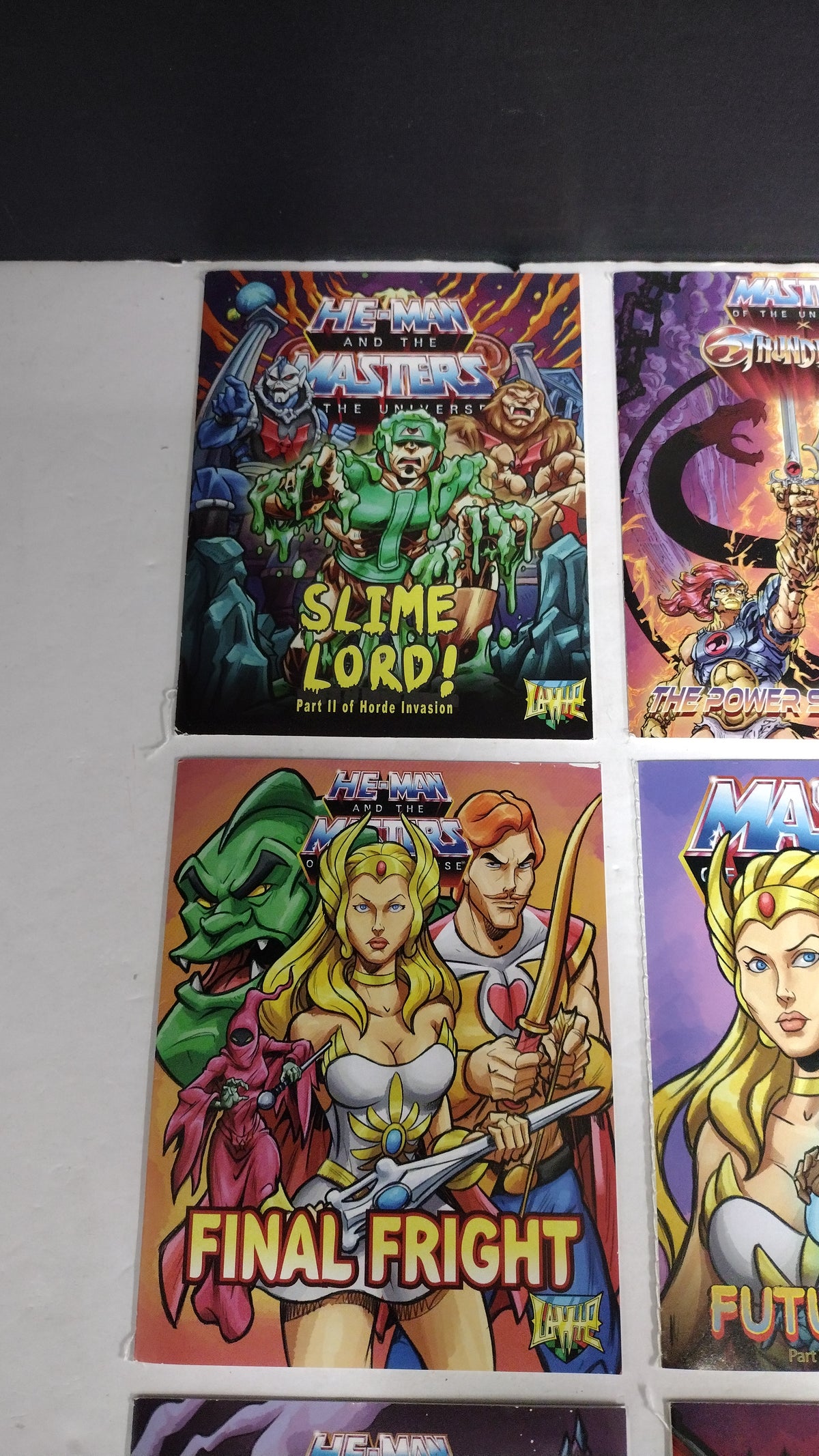 Masters of the Universe Modern Mini Comics Lot 9 TMNT Thundercats Transformers