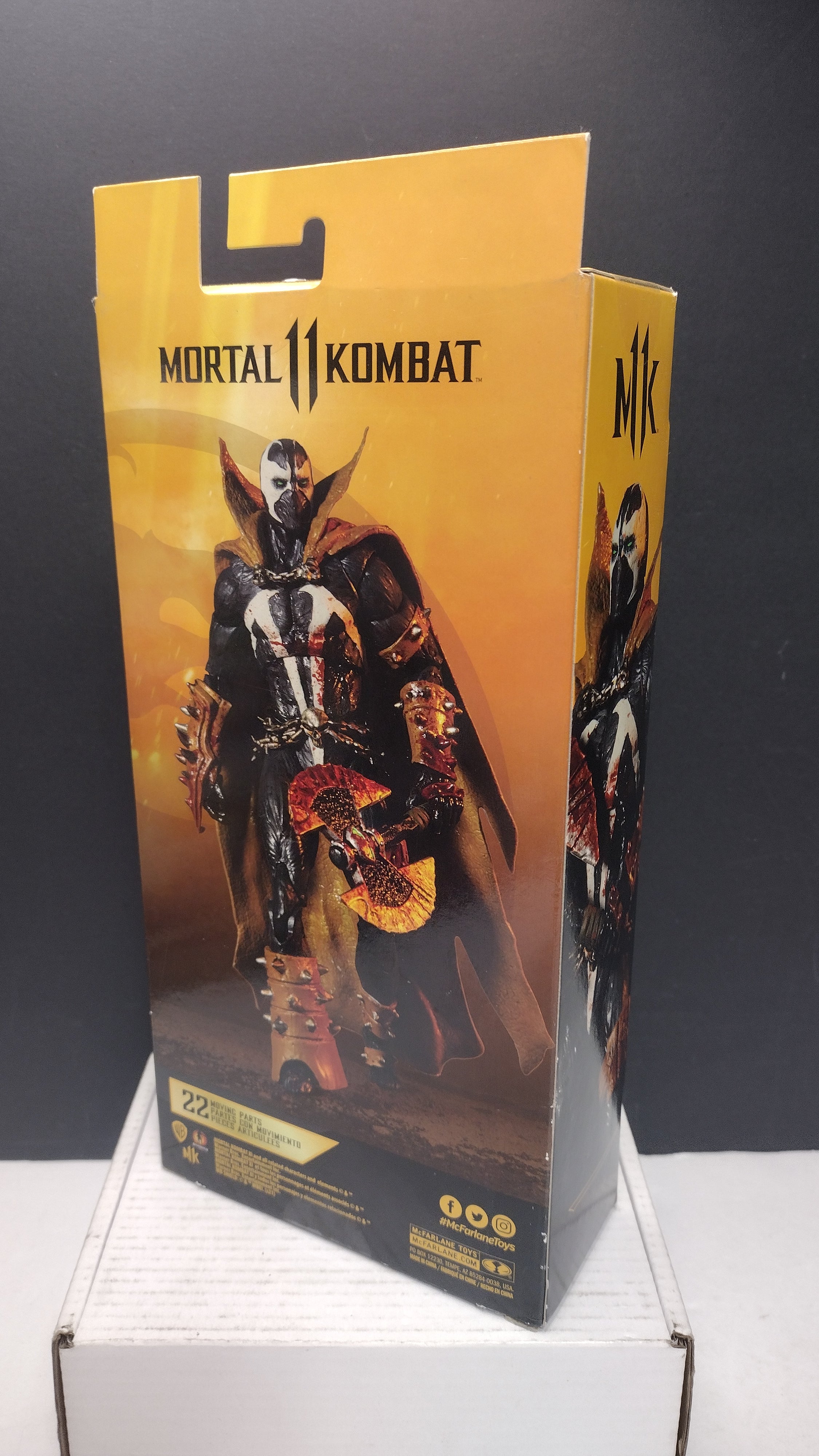 McFarlane Toys Mortal Kombat 11 Spawn 7-Inch Action Figure (Factory Sealed / Excellent Condition Box)