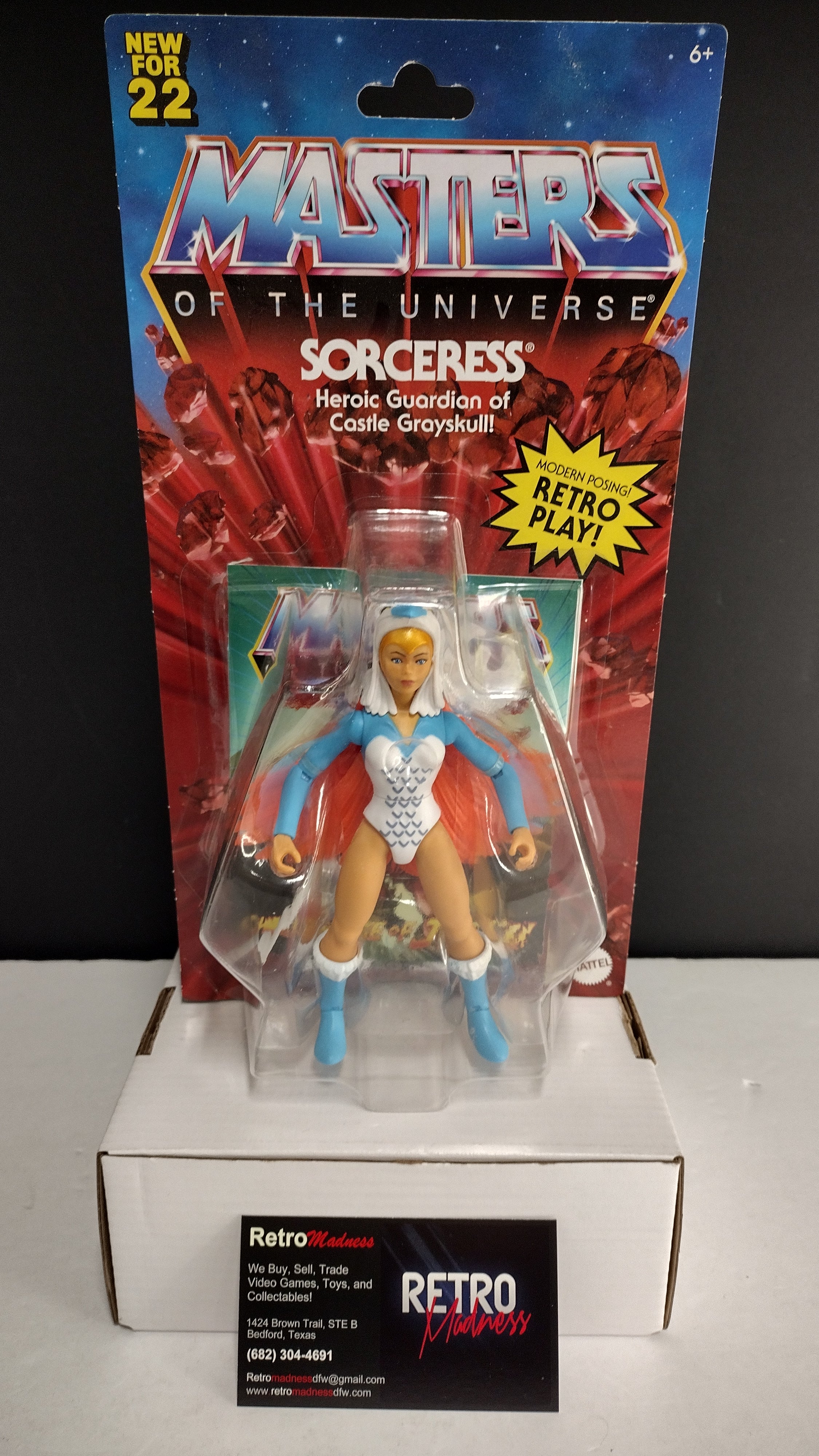 Masters of the Universe Origins: Sorceress (New on Card)