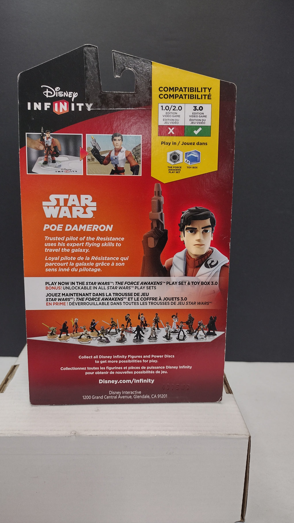 Disney Infinity 3.0 Star Wars: Poe Dameron Figure – New/Factory Sealed