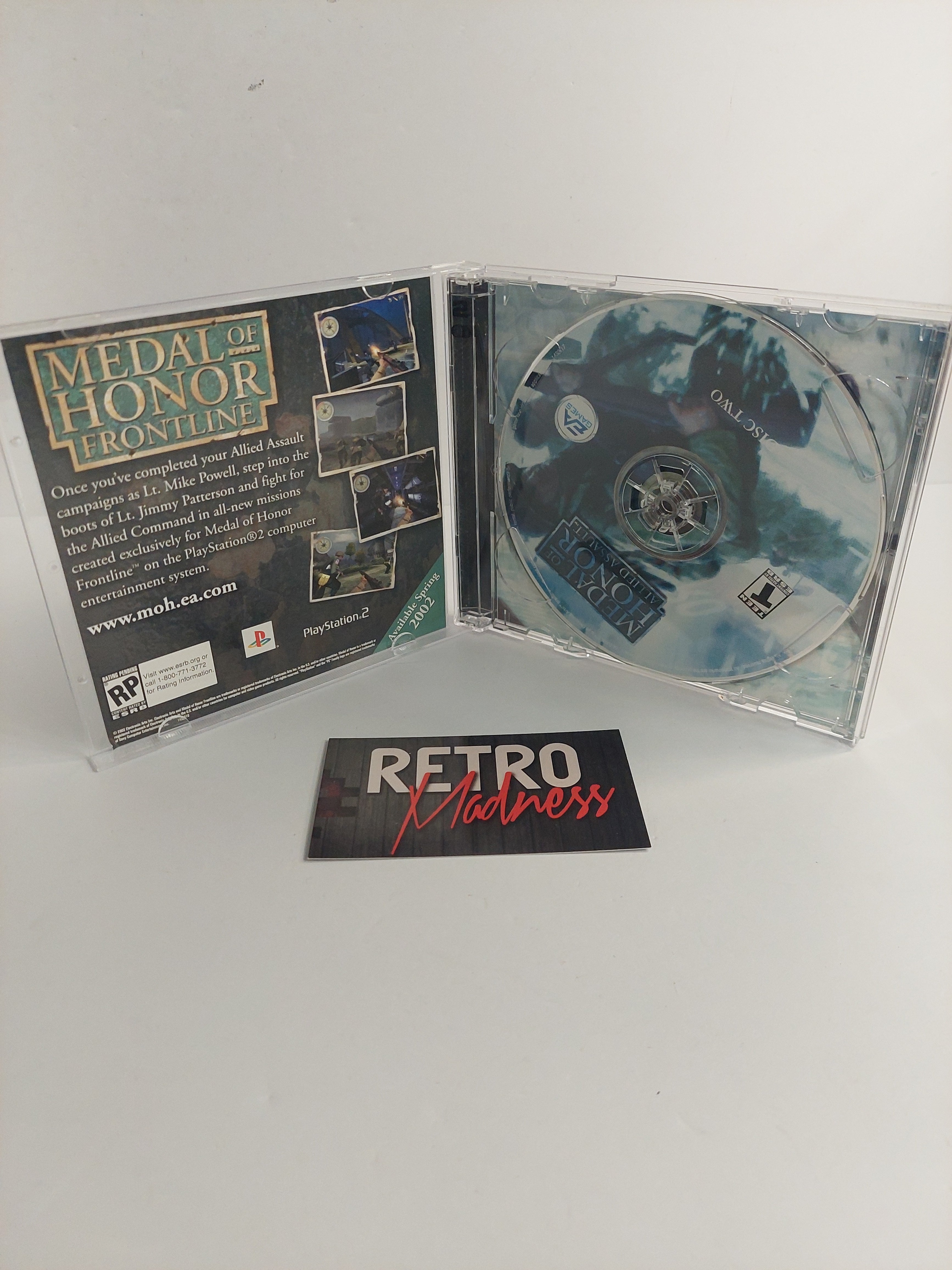 Medal of Honor Allied Assault EA Games PC-CD Incomplete