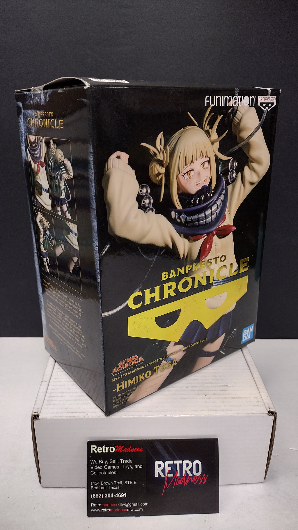 Banpresto My Hero Academia Chronicle Figure Academy Vol. 5 Himiko Toga (Brand New & Factory Sealed)