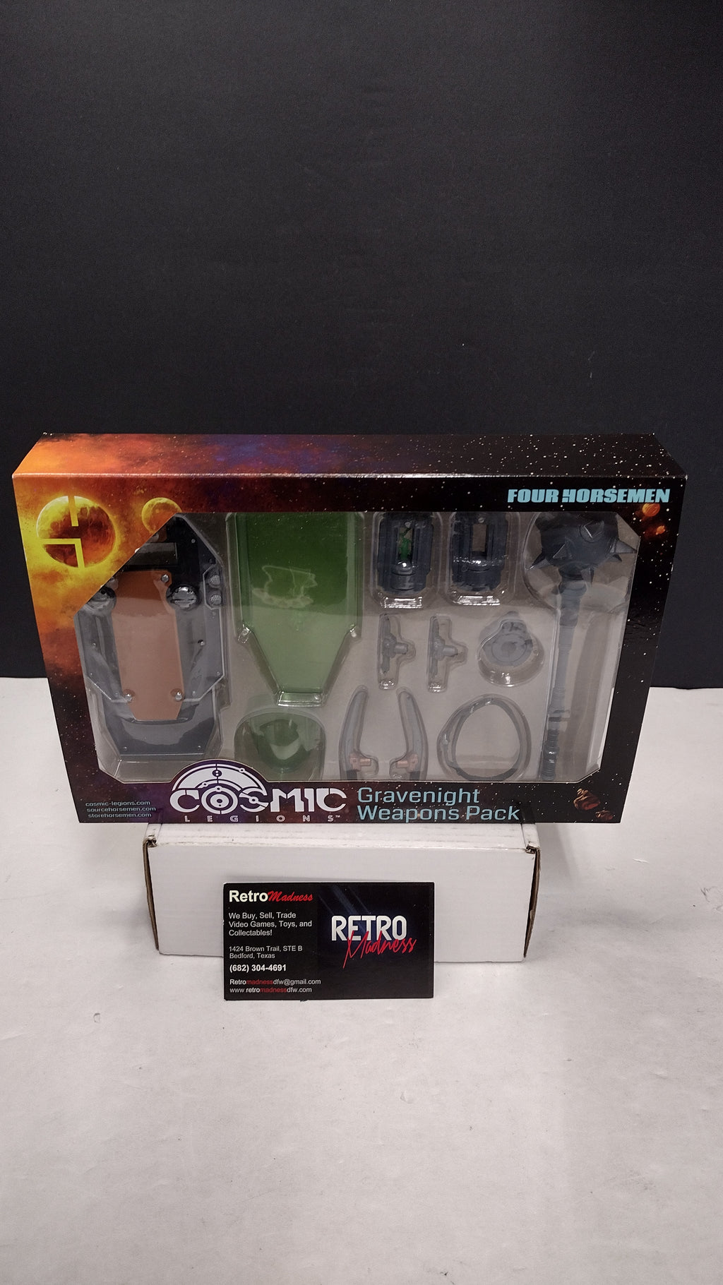 Four Horsemen Cosmic Legions Gravenight Weapons Pack (1/12 Scale Accessory Set - Pre-Owned, In Box)