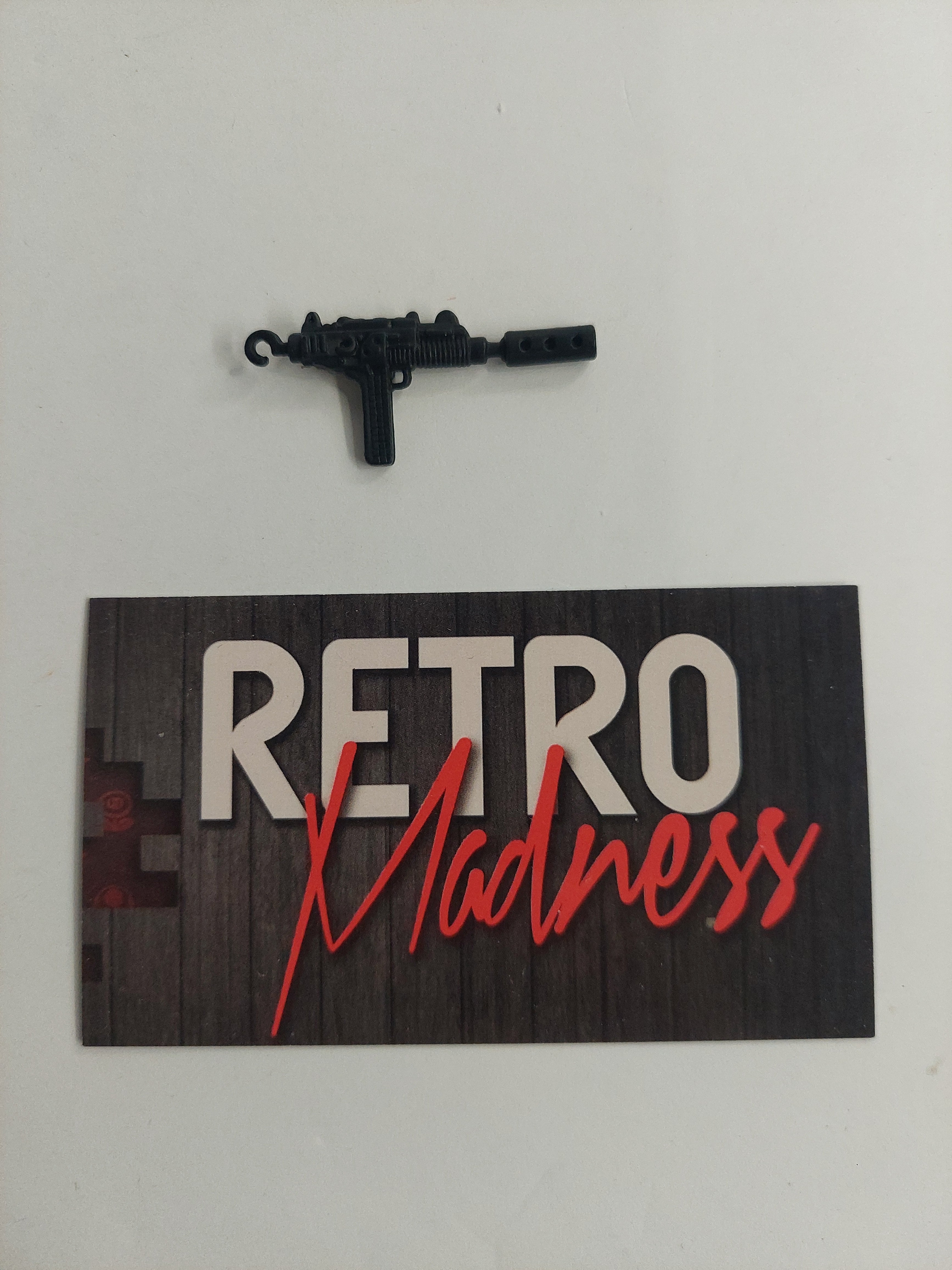 G.I. Joe 2002 Tomax/Xamot Black Sub Machine Gun Accessory