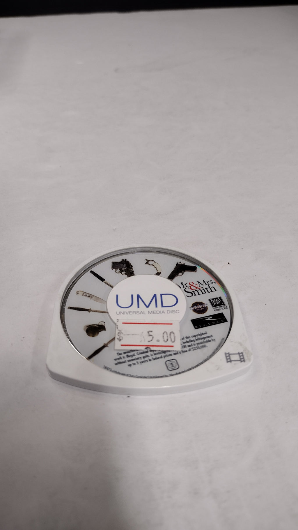 Sony PSP Mr. & Mrs. Smith UMD Movie (Universal Media Disc)