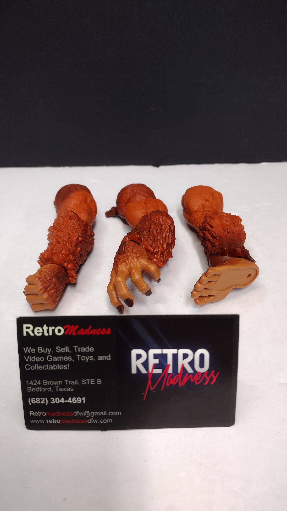 Marvel Legends BAF Sasquatch Left Arm Right Arm Left Leg Parts Lot