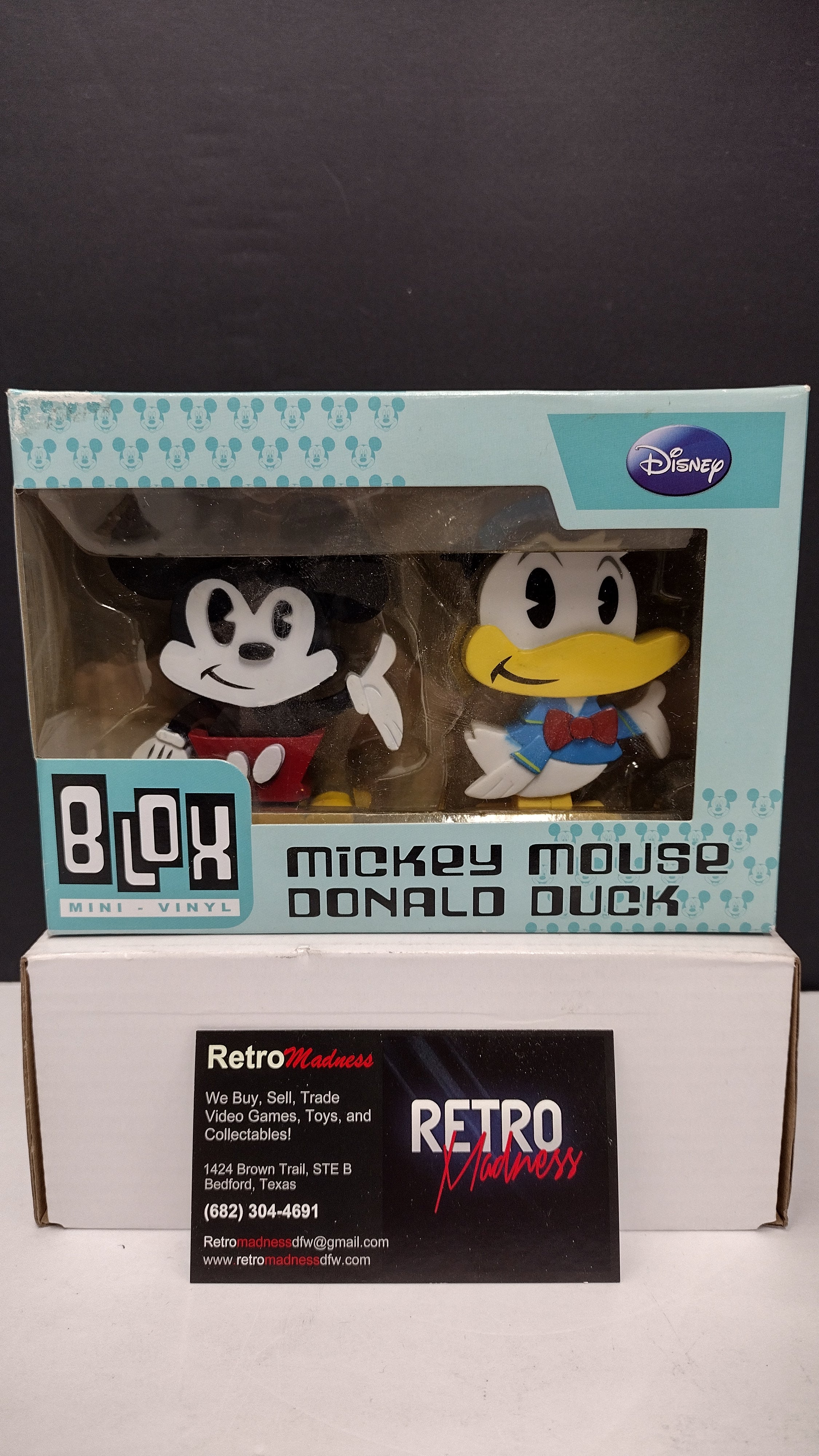 Disney Funko Blox Mini Vinyl Figures: Mickey Mouse & Donald Duck #3
