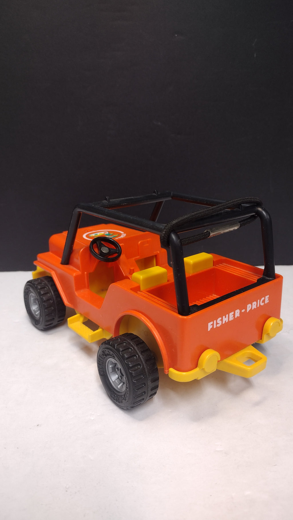 Fisher Price Adventure People Orange Northwoods Trailblazer Jeep 1977