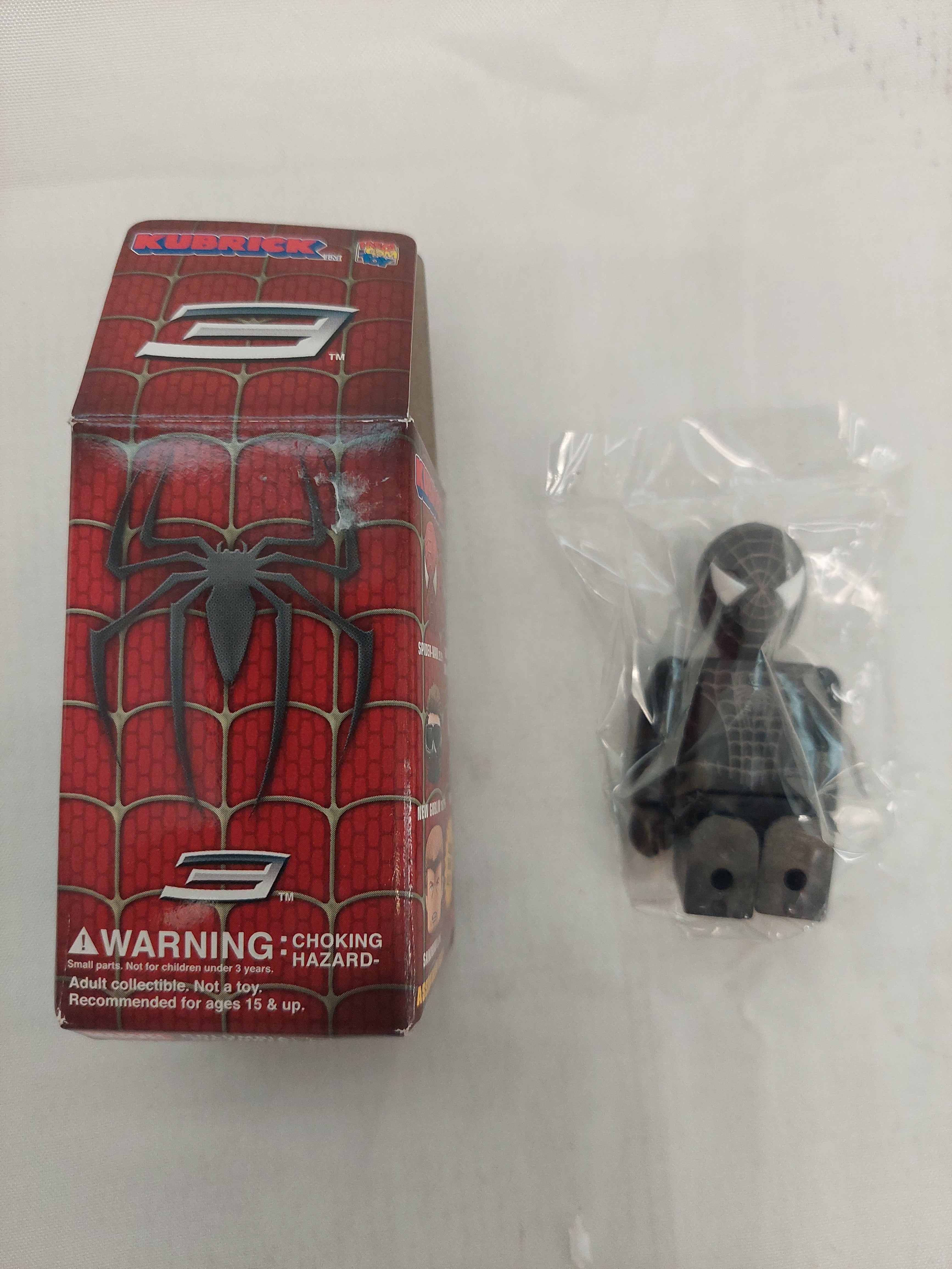 Medicom Kubrick Spider-Man 3 Black Suited Spider-Man Figure