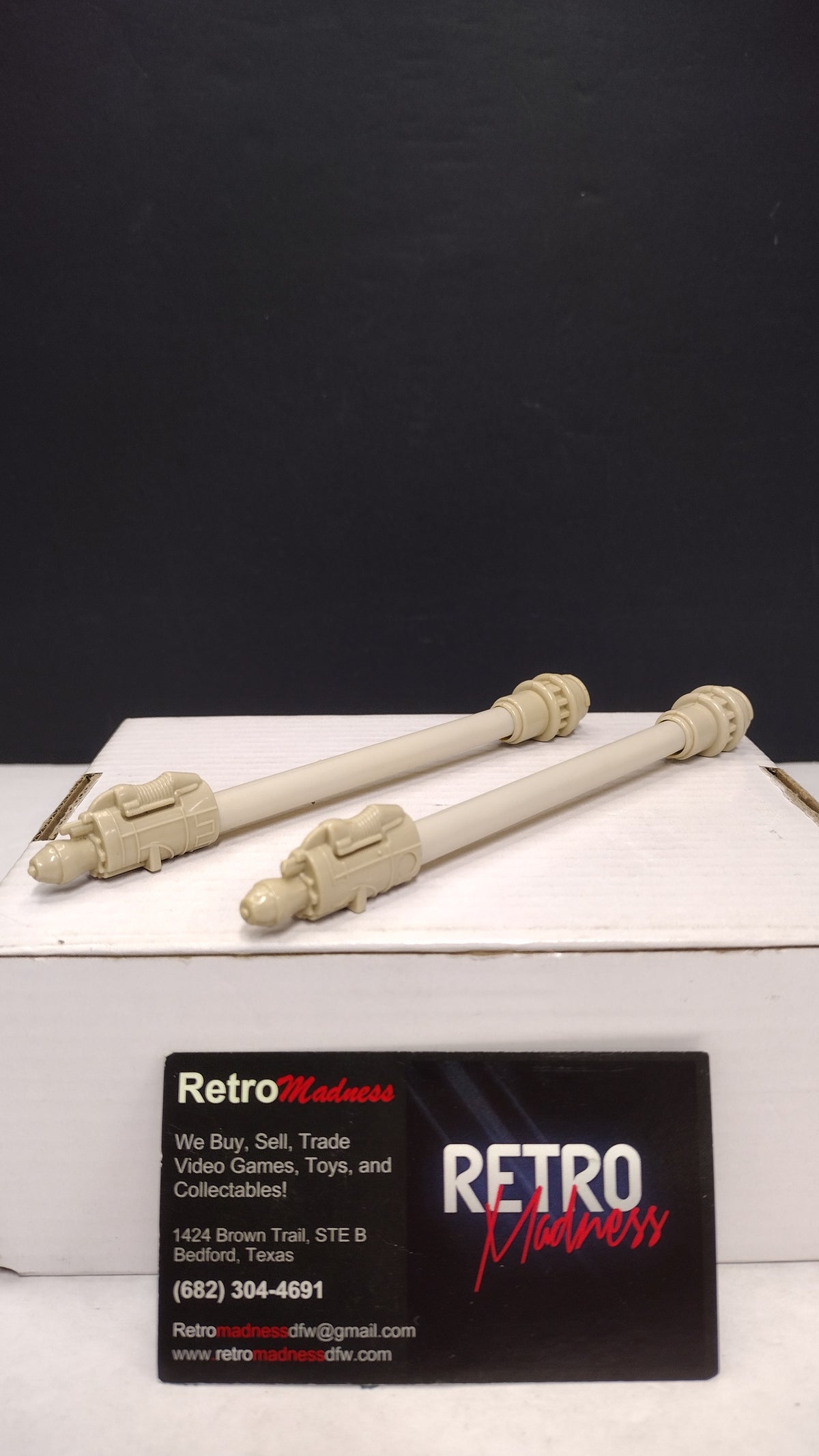 VINTAGE 1980 STAR WARS SNOW SPEEDER set two Front Laser Cannon