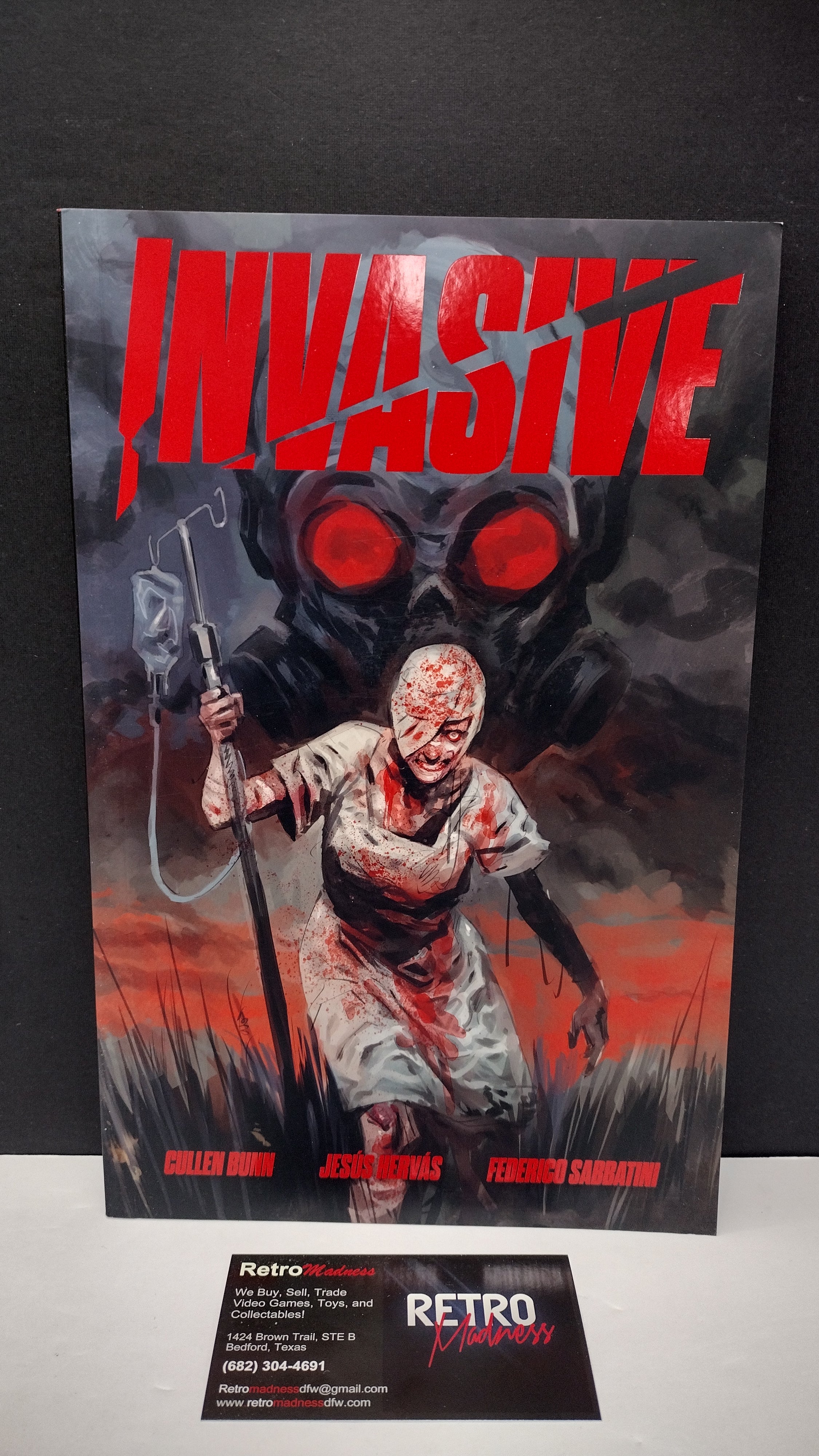 (MATURE) Invasive by Cullen Bunn – New Paperback