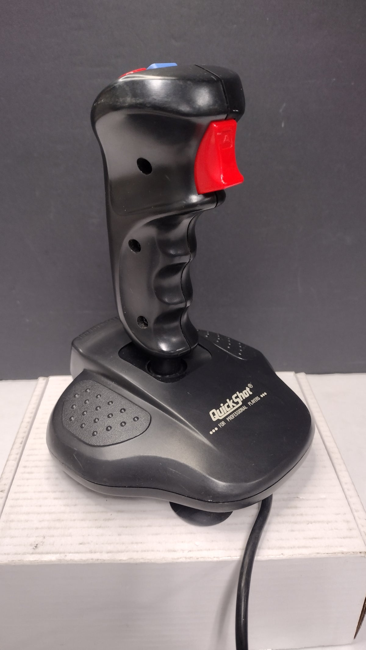 Quick Shot Python 3 Analog Stick Sega Genesis Controller QS-135 Untested