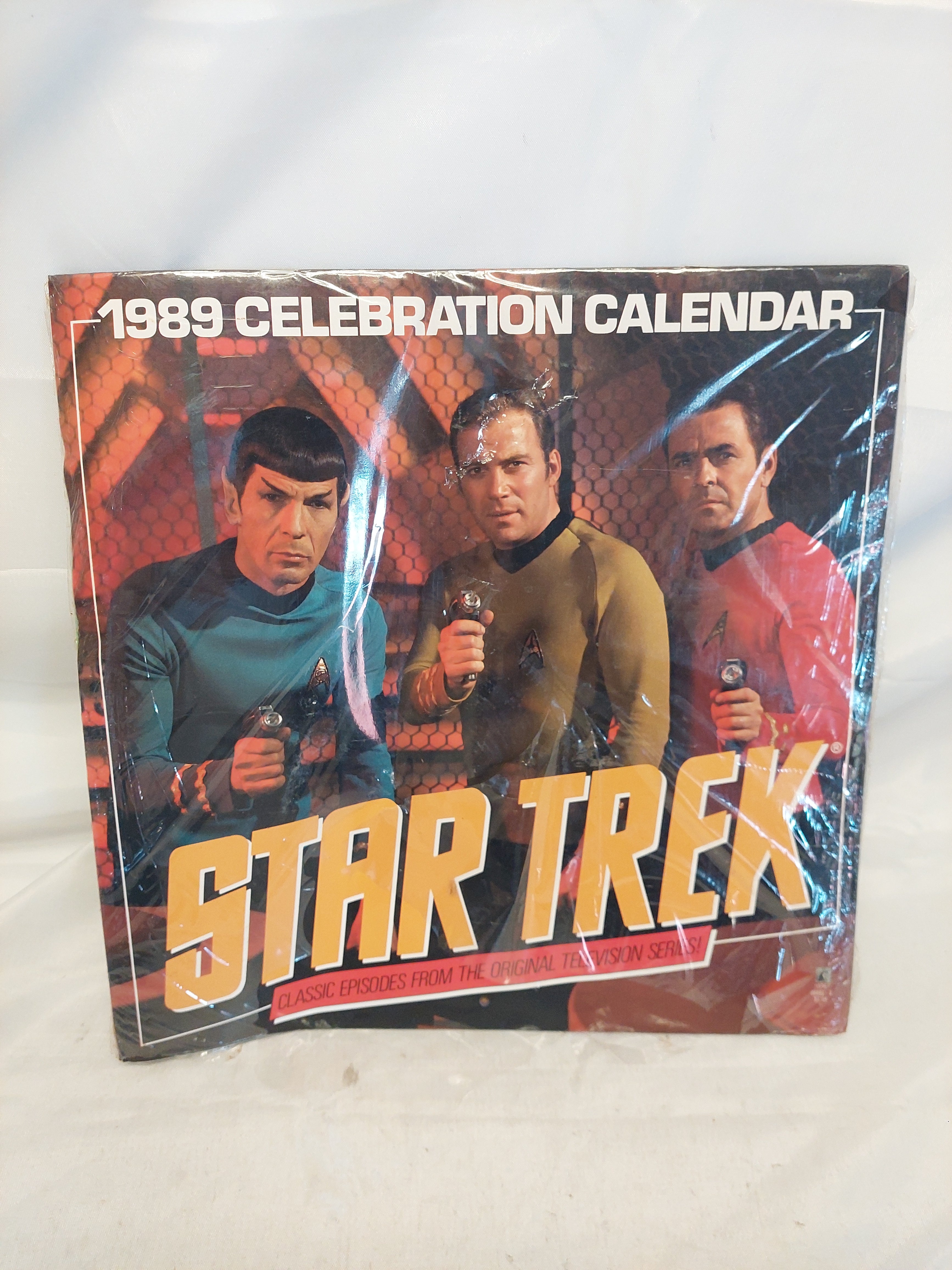 Vintage 1989 Celebration Calendar Star Trek