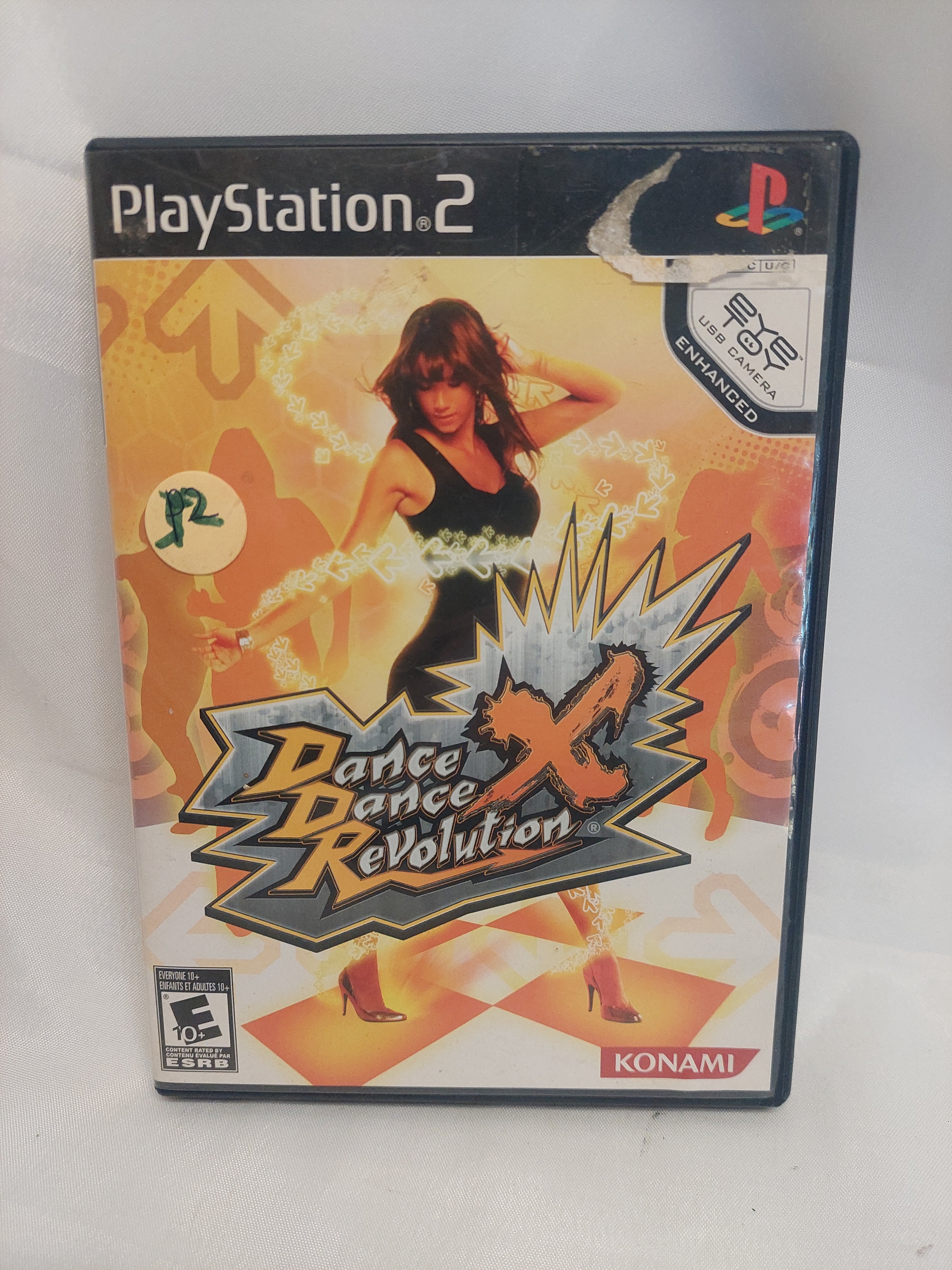 Sony PlayStation 2 PS2 Dance Dance Revolution X No Eye Toy
