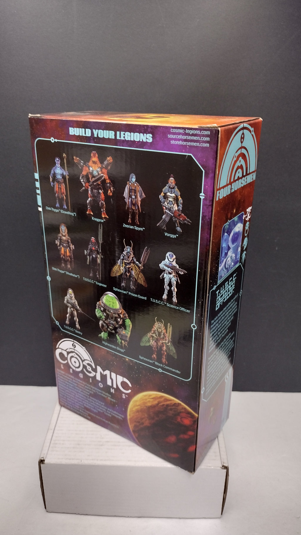 Four Horsemen Cosmic Legions T.U.5.C.C. Science Officer Action Figure (Sealed in Box)