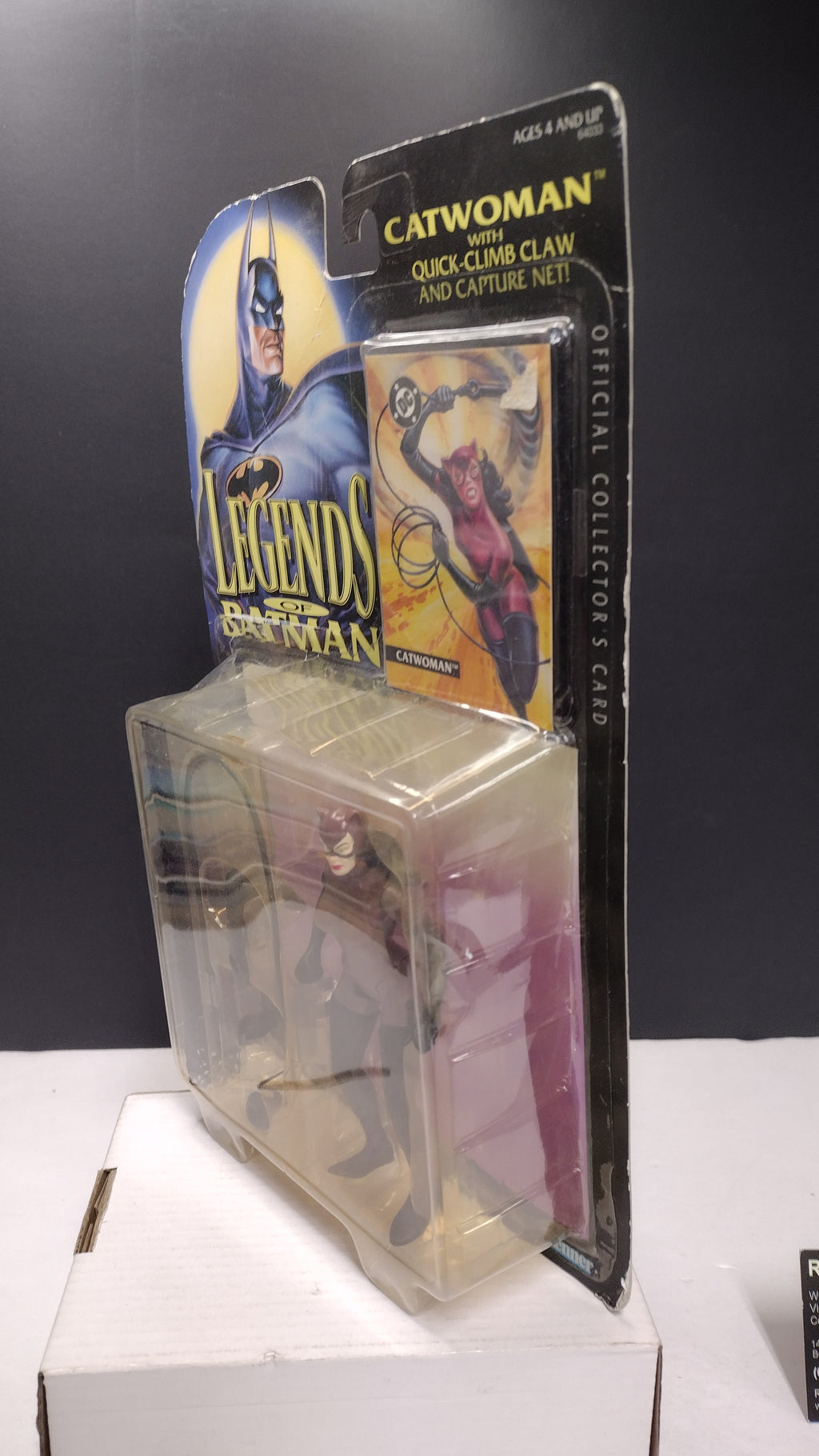 Vintage 1994 Kenner Legends of Batman Catwoman Action Figure – Mint on Card (MOC)