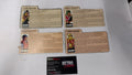 Vintage GI Joe File Cards (Lot D) Quick Kick, Bazooka, Blowtorch, Cutter