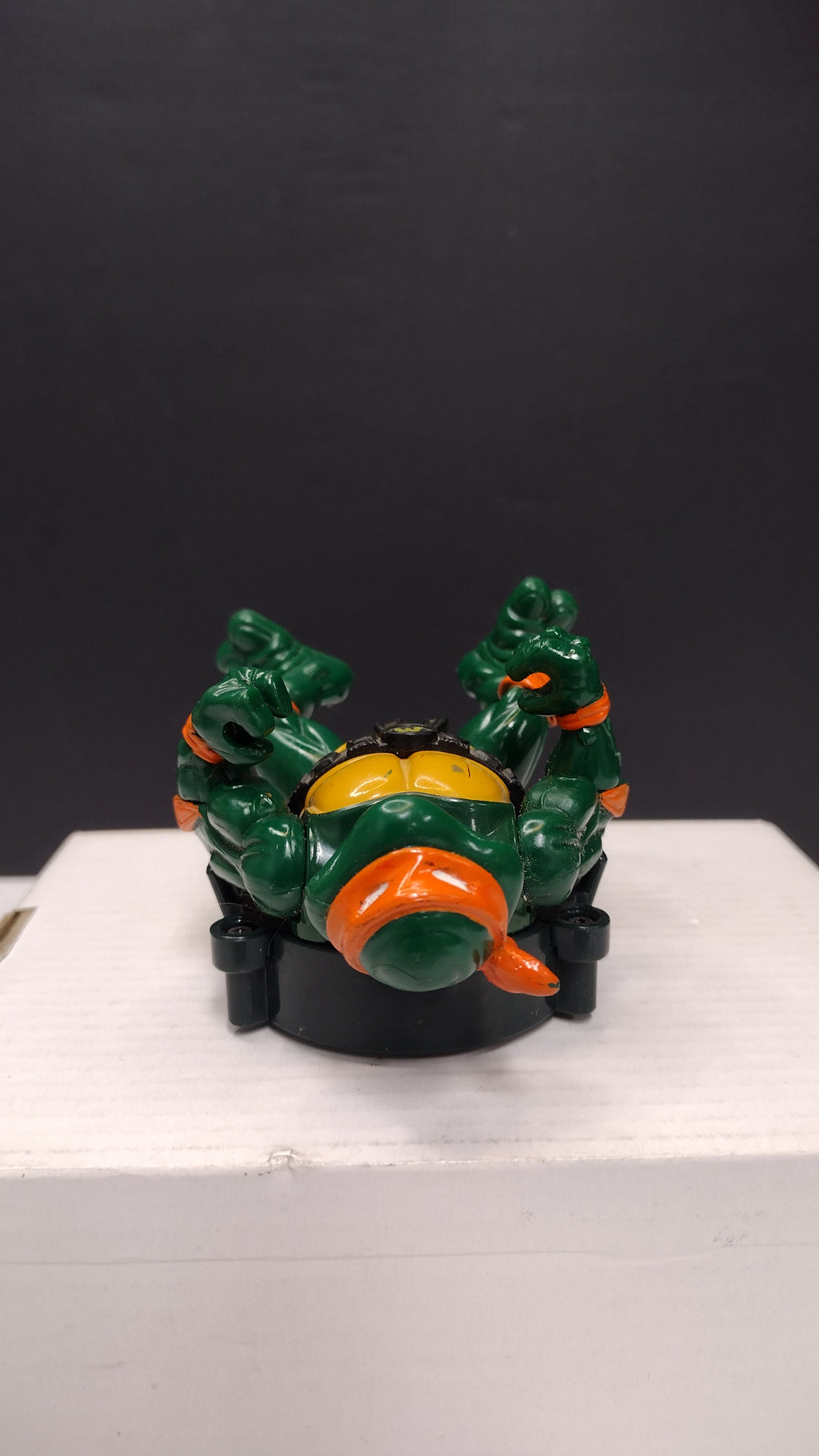Vintage 1991 Playmates TMNT Talkin' Michelangelo Action Figure (Incomplete / Loose)