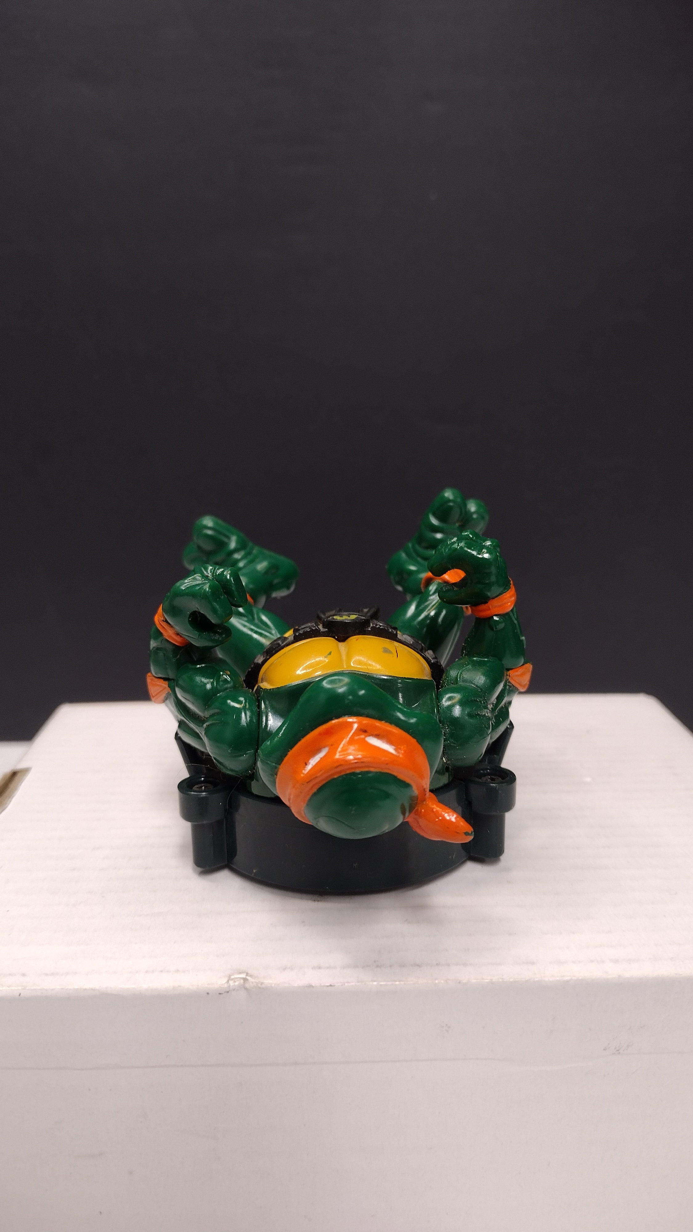 Vintage 1991 Playmates TMNT Talkin' Michelangelo Action Figure (Incomplete / Loose)