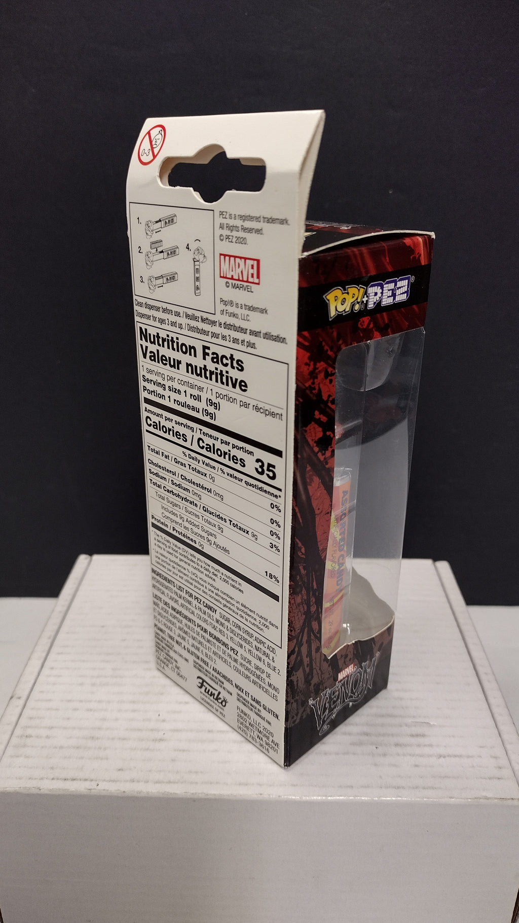 Funko POP! PEZ Marvel Venomized Silver Surfer Candy Dispenser (GameStop Exclusive - Brand New Sealed)