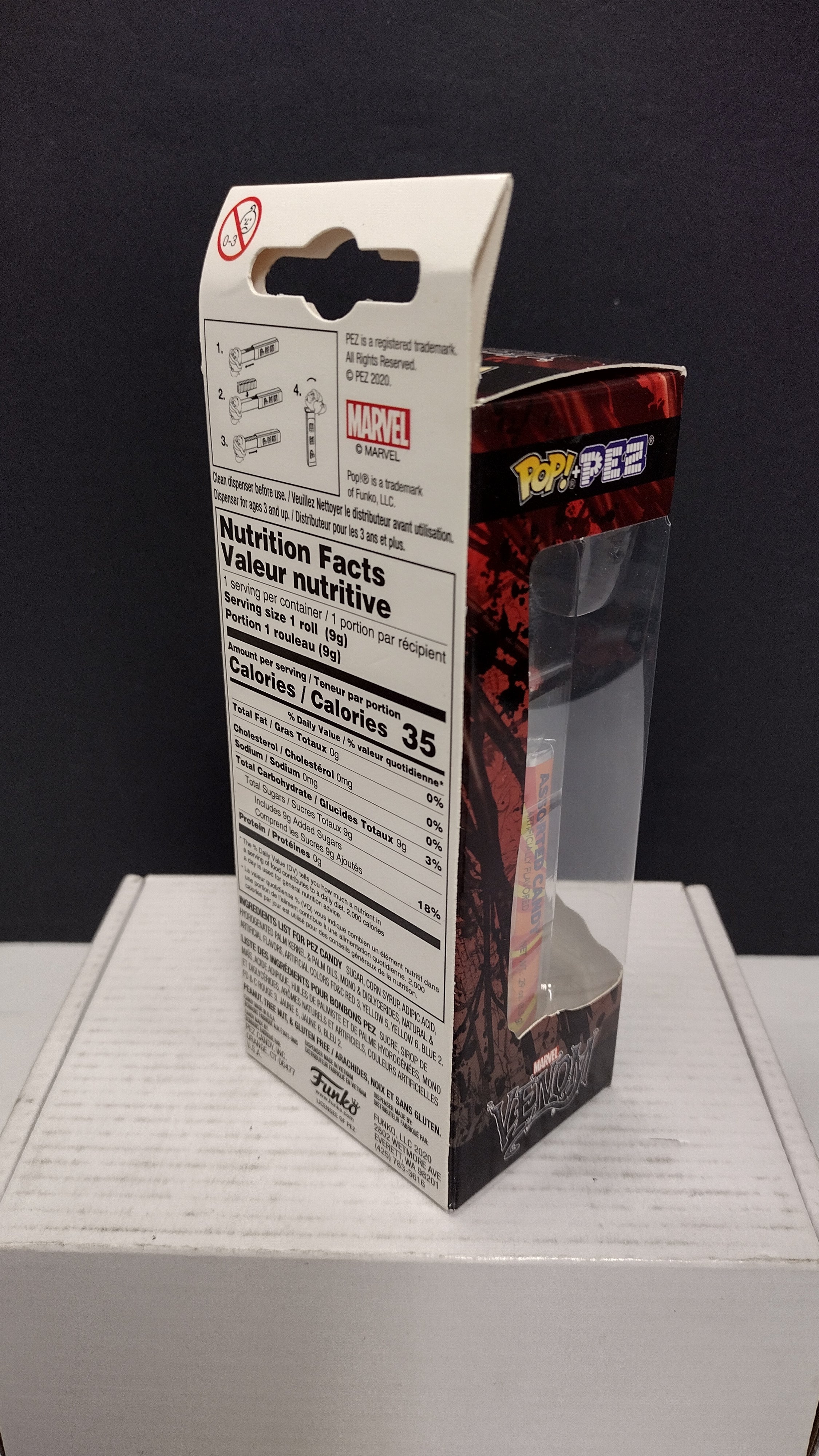 Funko POP! PEZ Marvel Venomized Silver Surfer Candy Dispenser (GameStop Exclusive - Brand New Sealed)