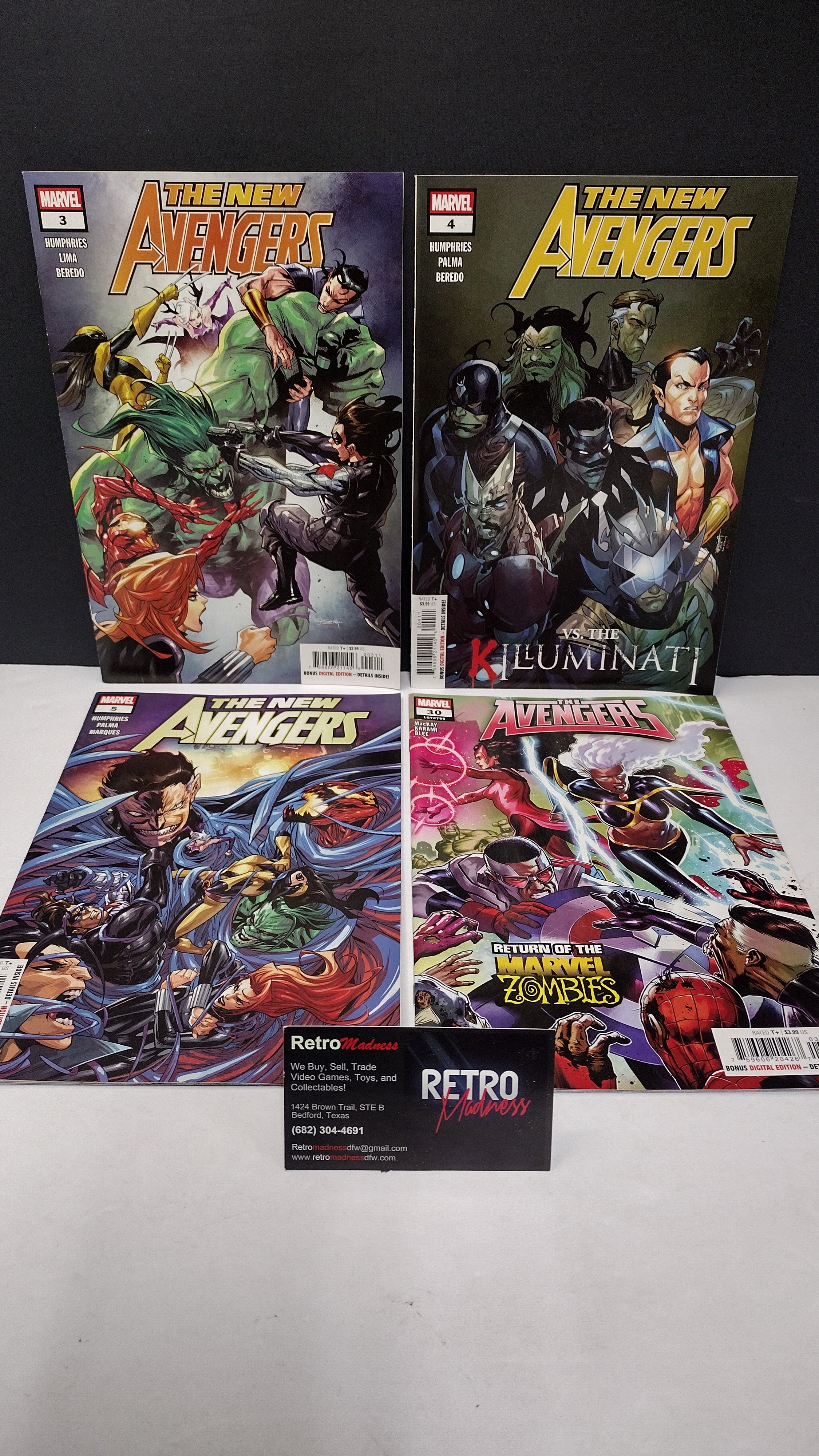 Marvel Comics Modern Era Lot – 4 Book Set - Lot X (Brand New / Unread)