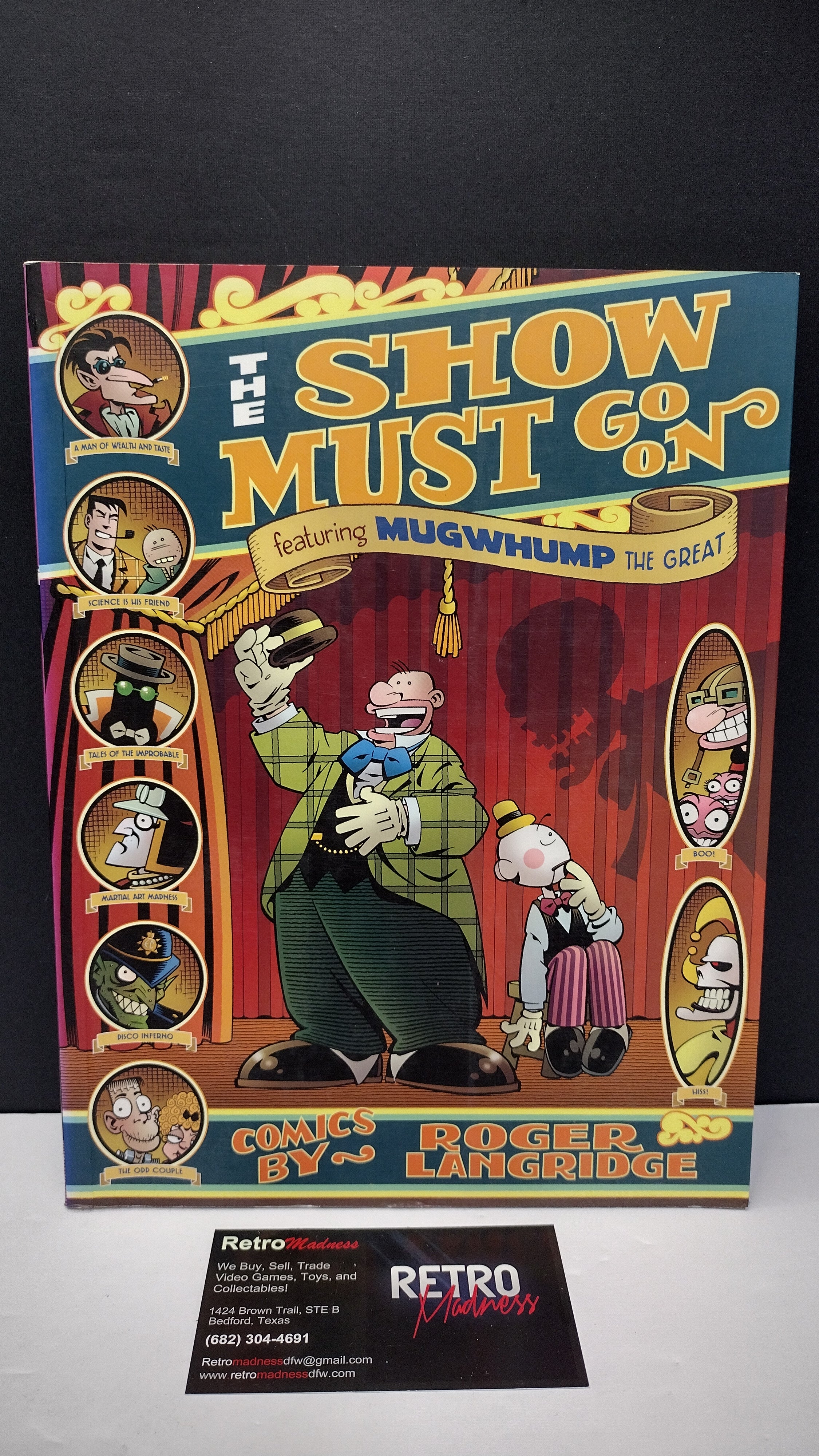 (MATURE) The Show Must Go On Mugwhump by Roger Langridge  – New Paperback