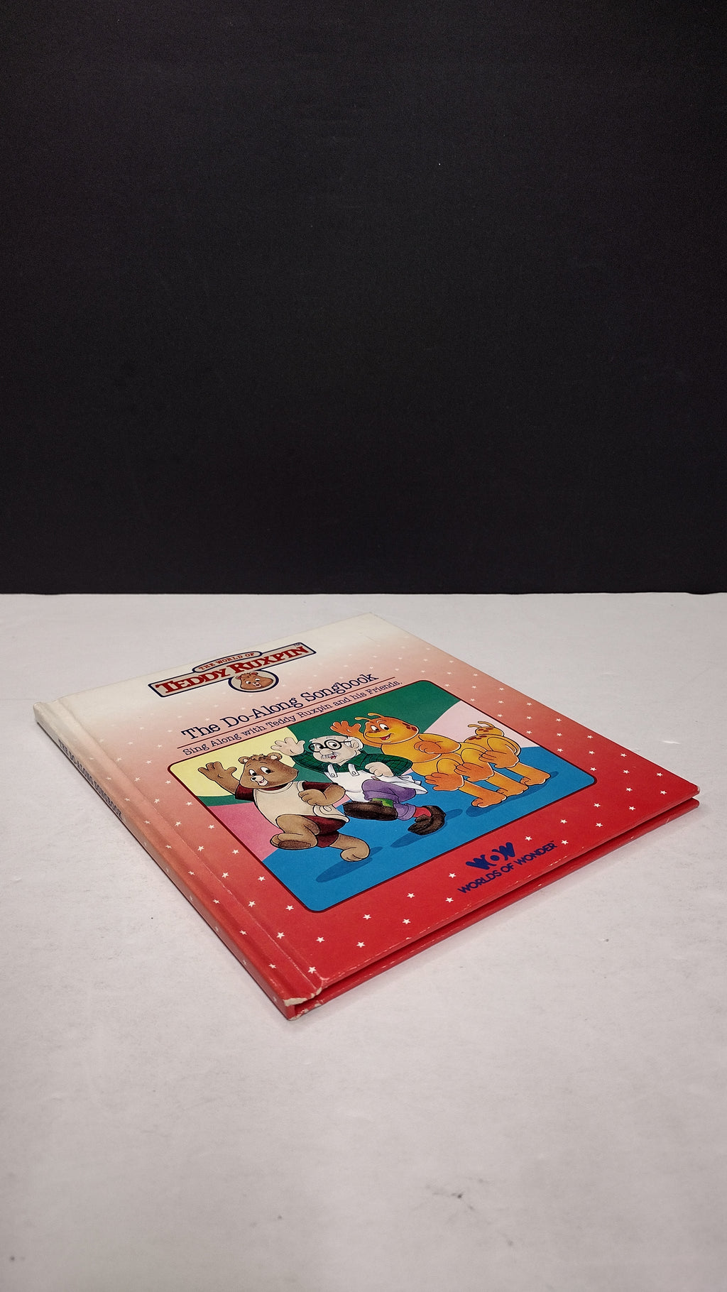 Vintage 1985 Teddy Ruxpin “The Do-Along Songbook” Talking Book & Cassette Tape Set (Worlds of Wonder)