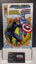 Hasbro Marvel Legends Retro 3.75-Inch Black Panther & Captain America 2-Pack NIB (Open Outer Box)