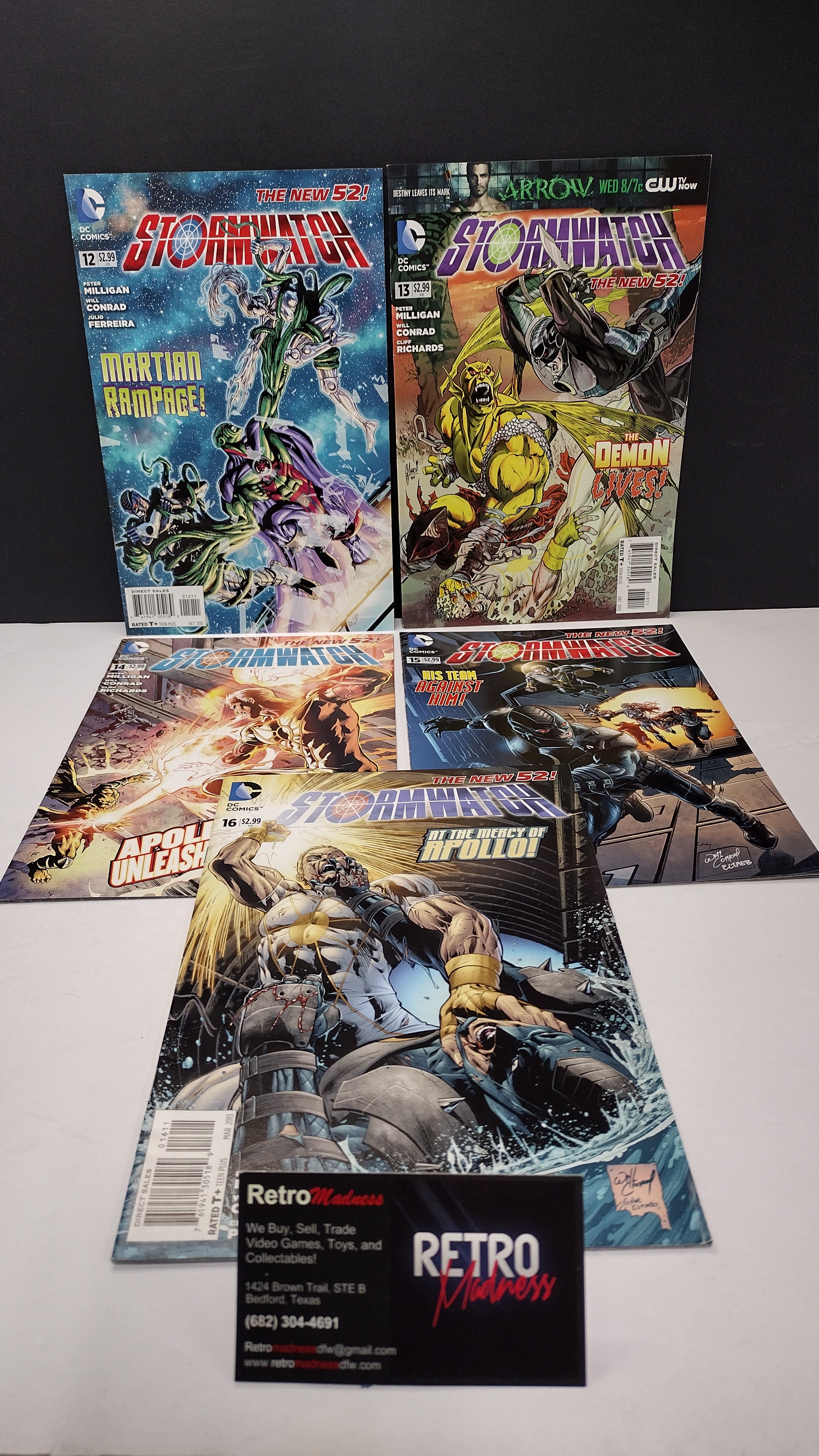 DC Comics Modern Era Lot – 5 Book Set - Lot U2 (Brand New / Unread)